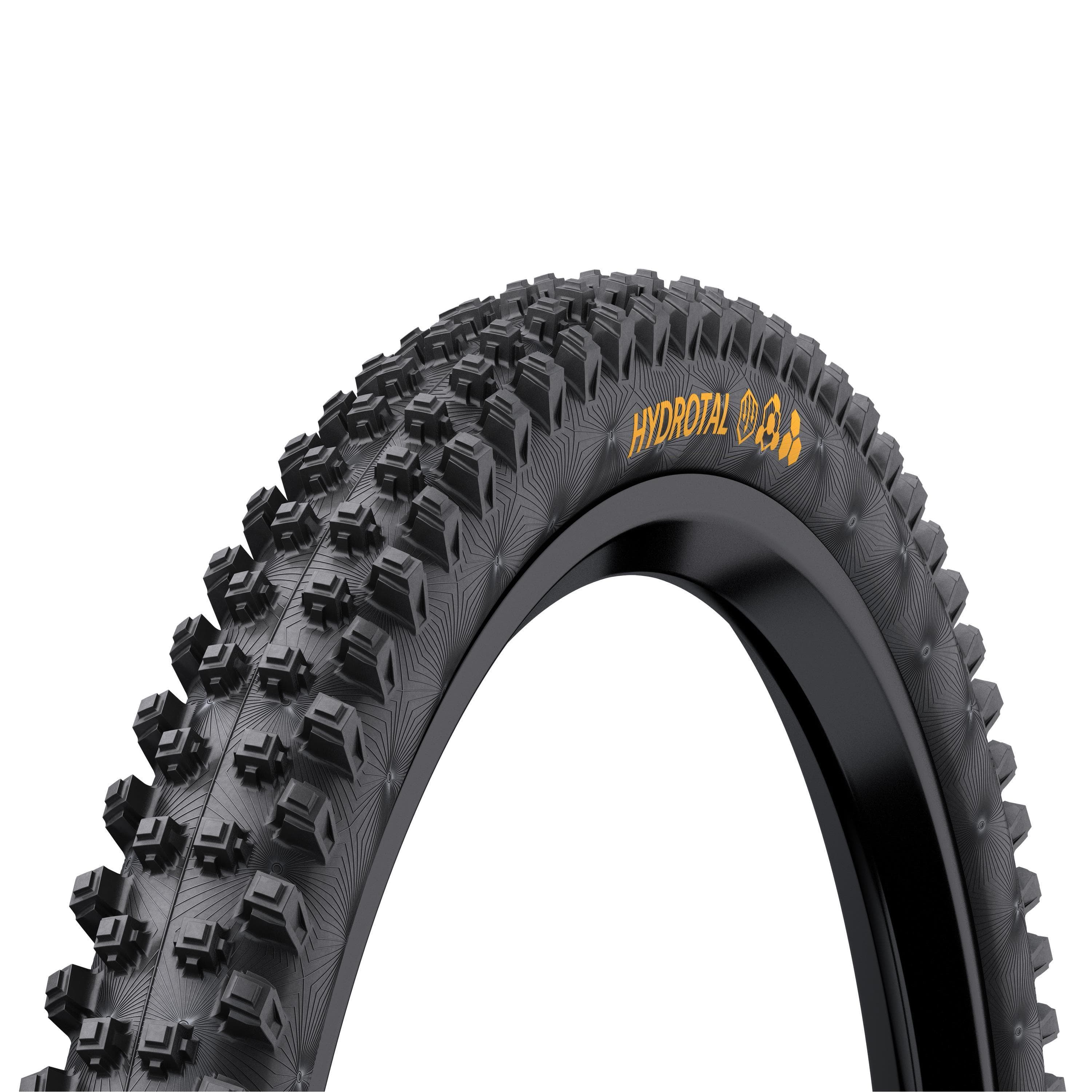 Continental Hydrotal Downhill Tyre - Supersoft Compound Foldable 2022: Black & Black - Image 2