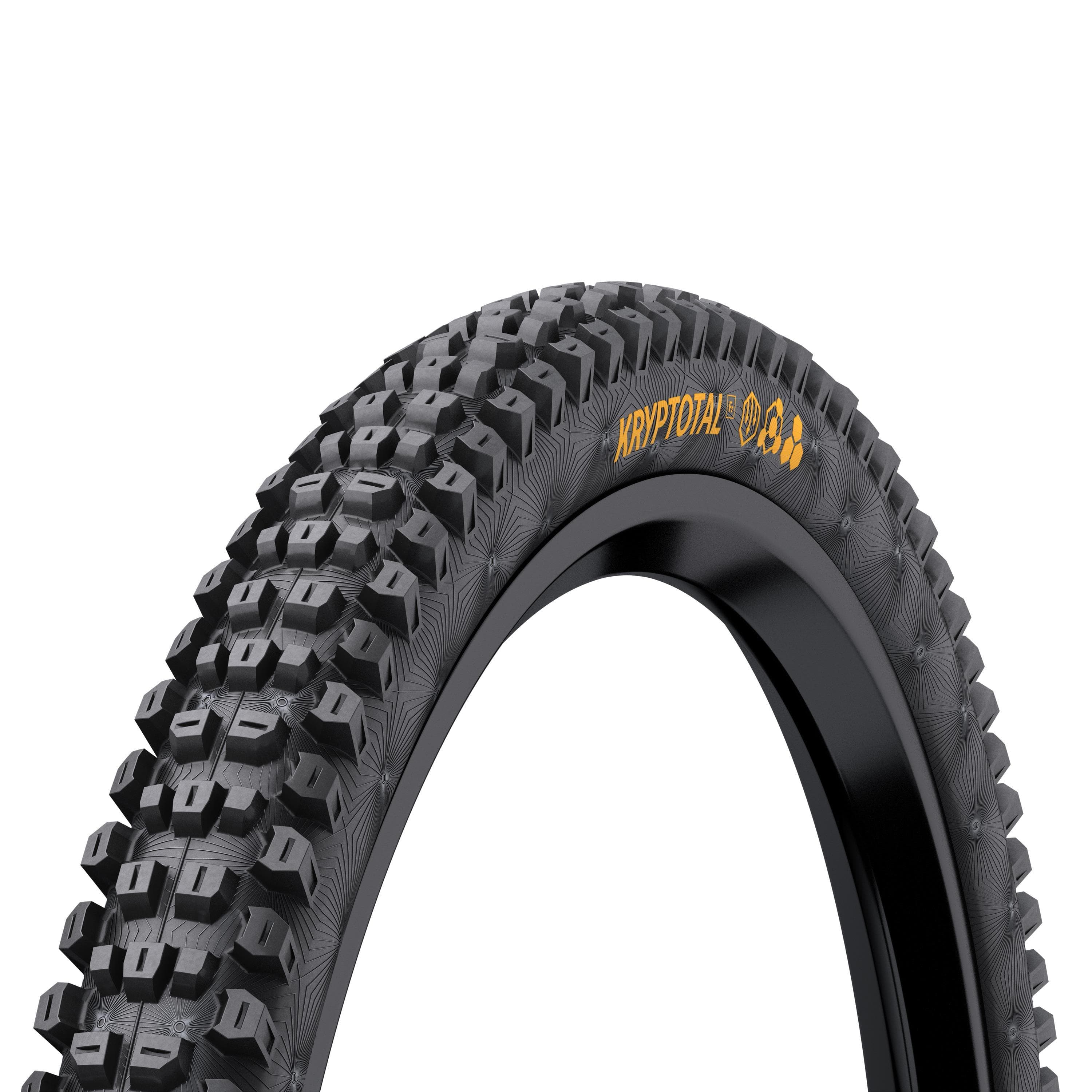 Continental Kryptotal Front Downhill Tyre - Supersoft Compound Foldable 2022: Black & Black - Image 3