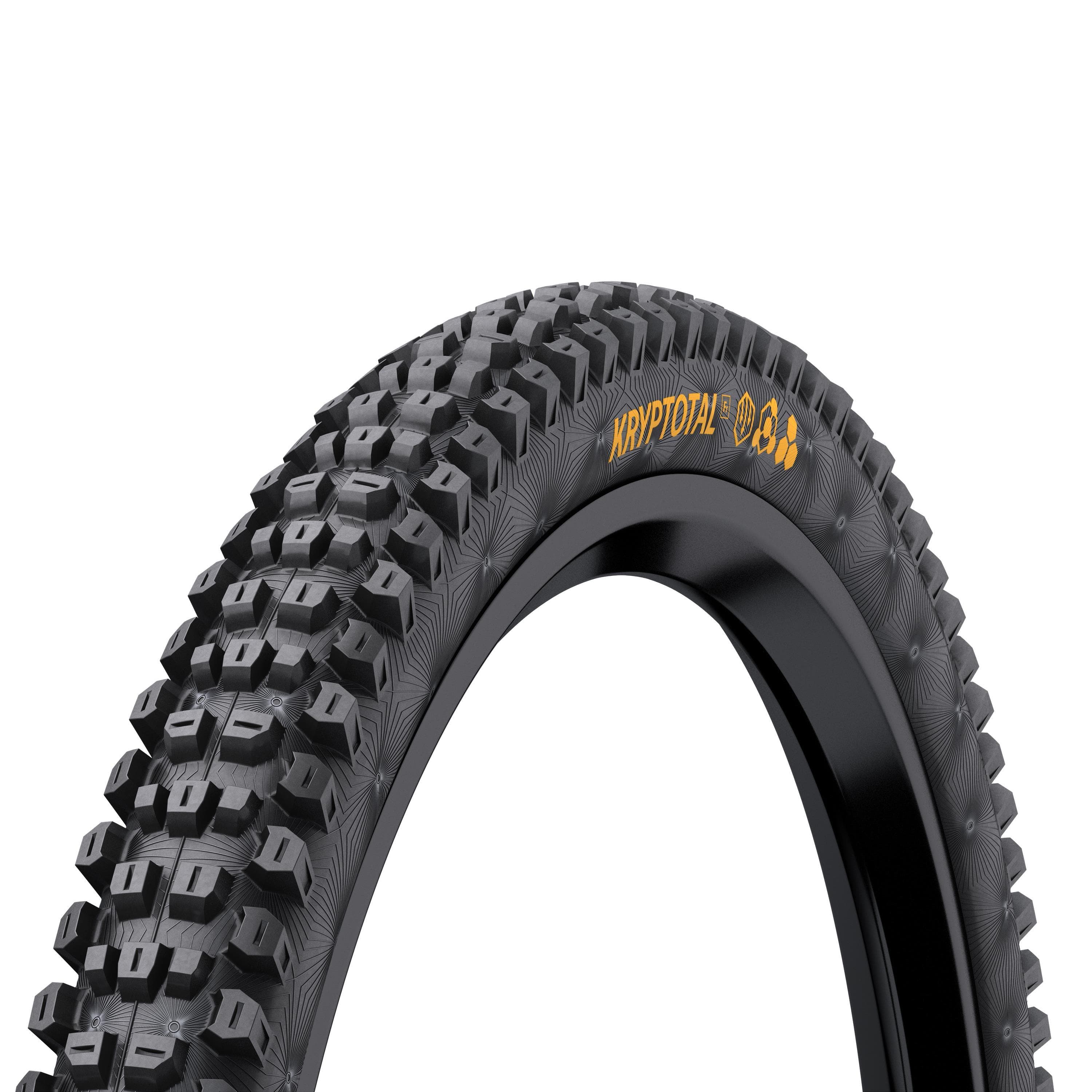 Continental Kryptotal Front Enduro Tyre - Soft Compound Foldable: Black & Black - Image 3