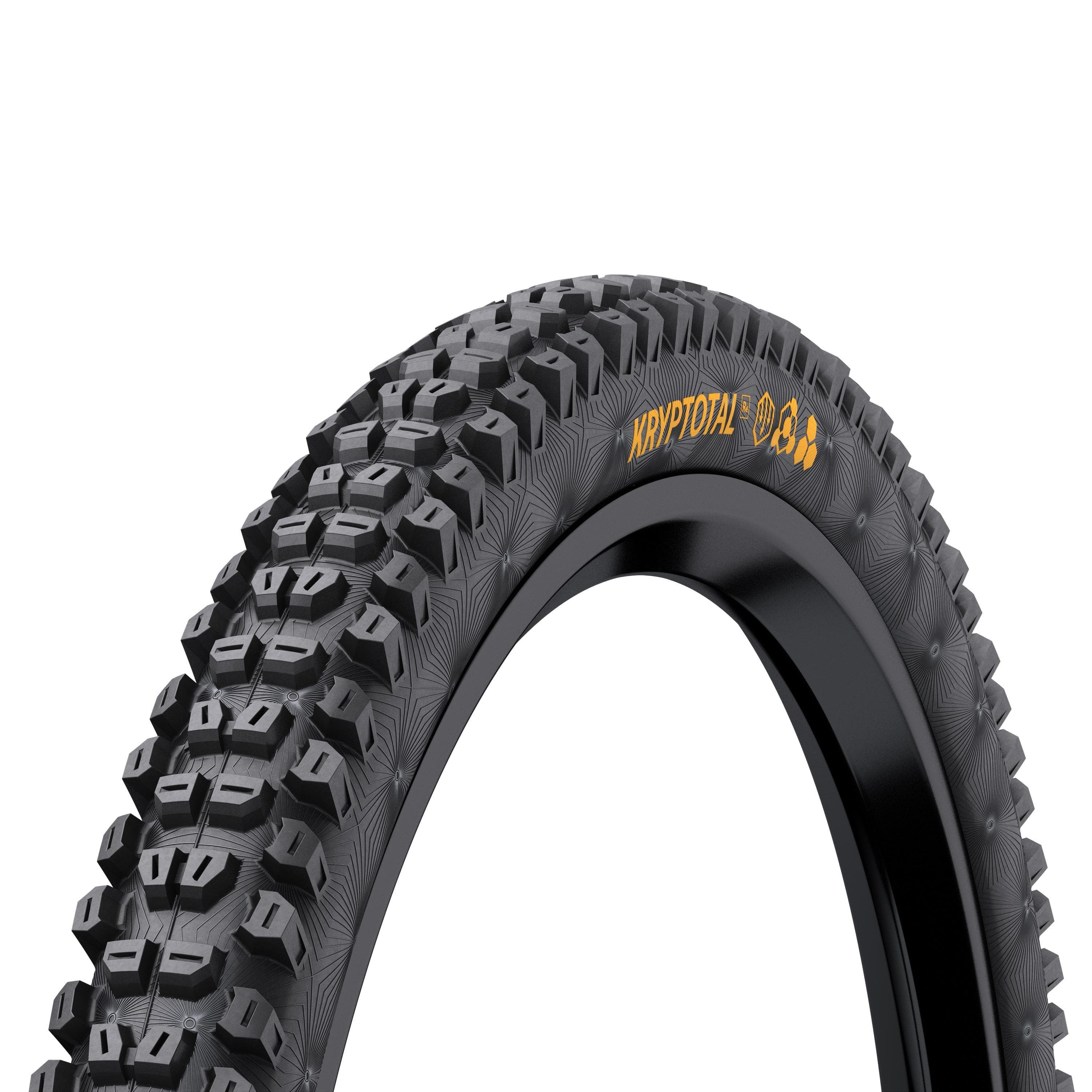 Continental Kryptotal Rear Trail Tyre - Endurance Compound Foldable 2022: Black & Black - Image 5