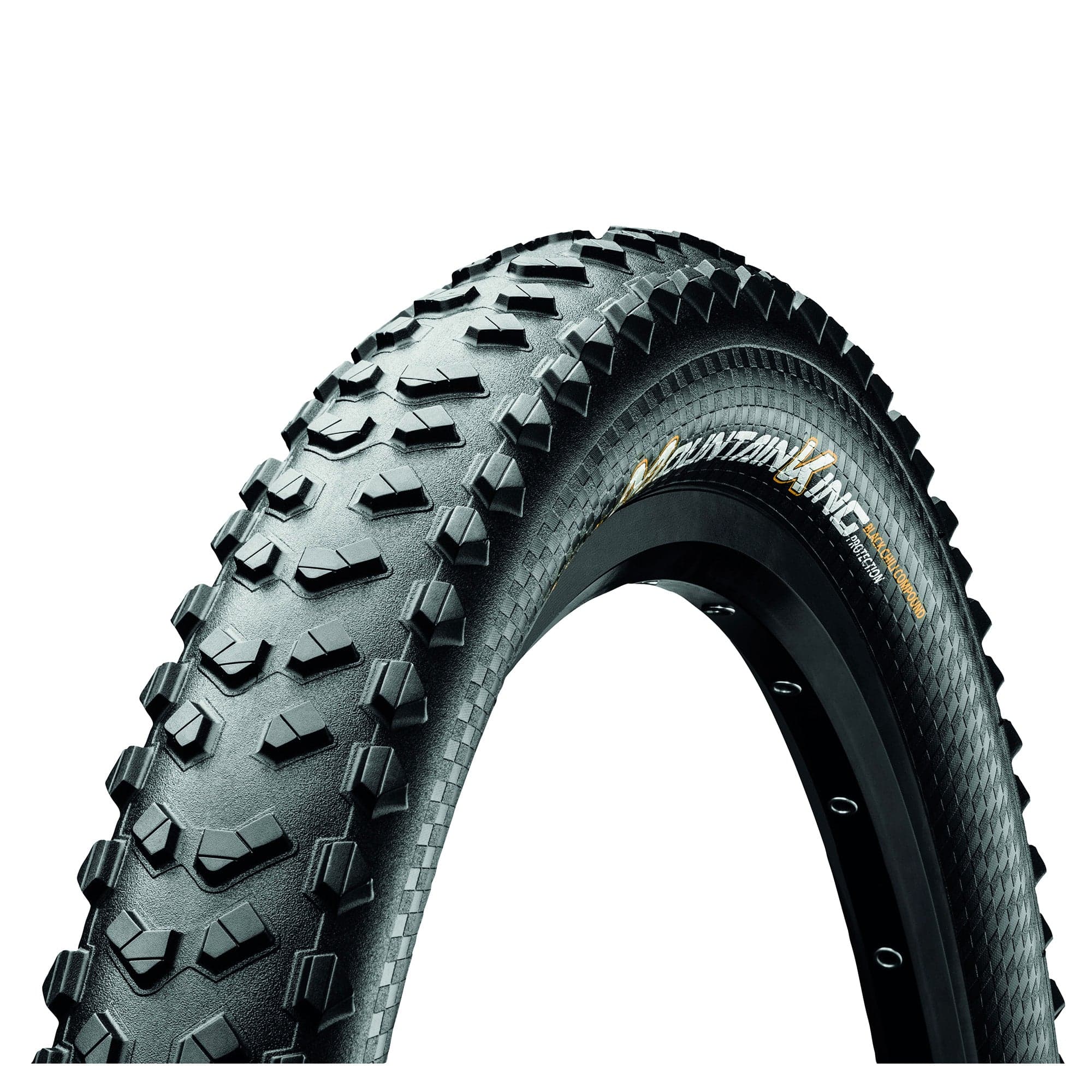 Continental Mountain King ProTection Tyre - Foldable BlackChili Compound: BLACK/BLACK