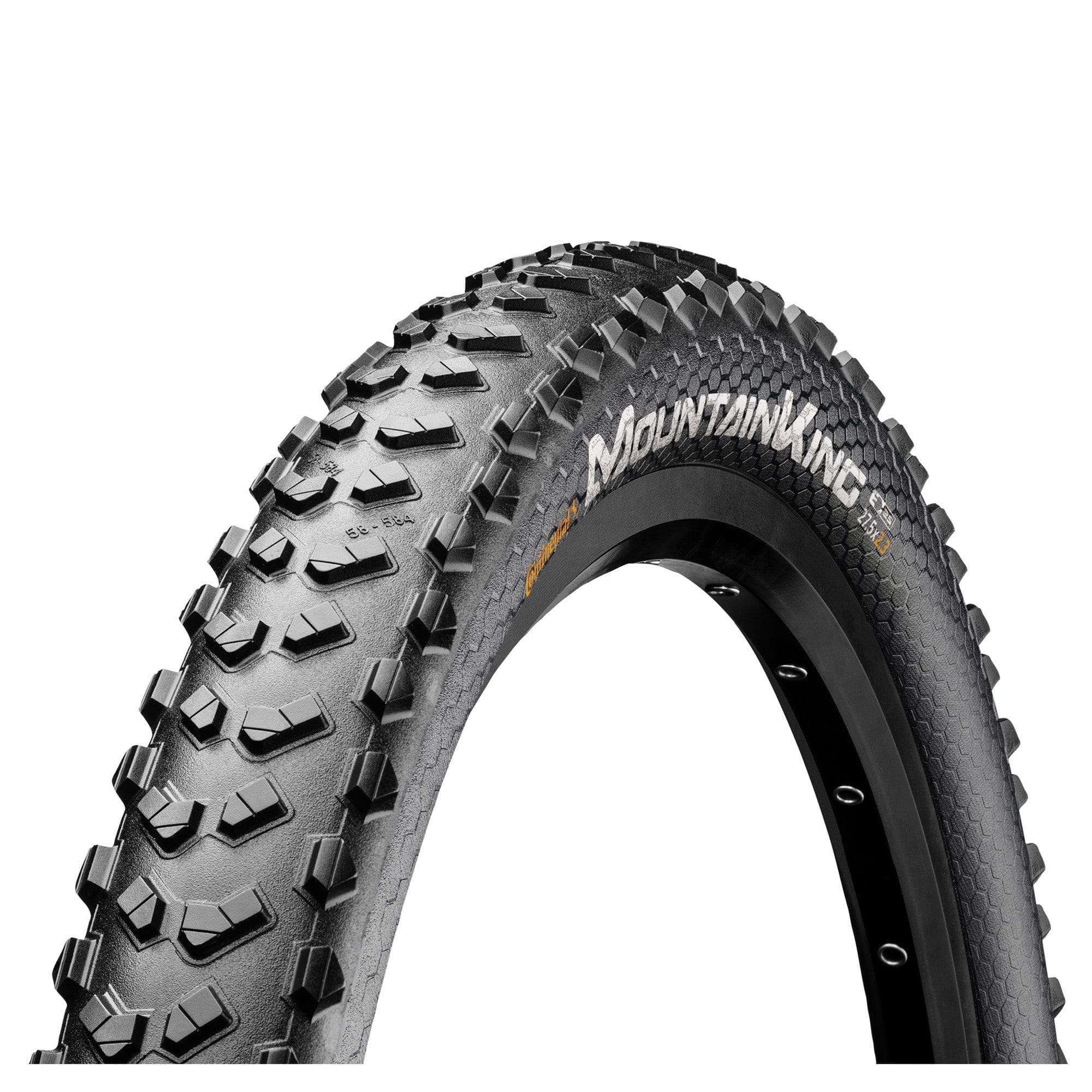 Continental Mountain King Tyre - Wire Bead: Black/Black - Image 2