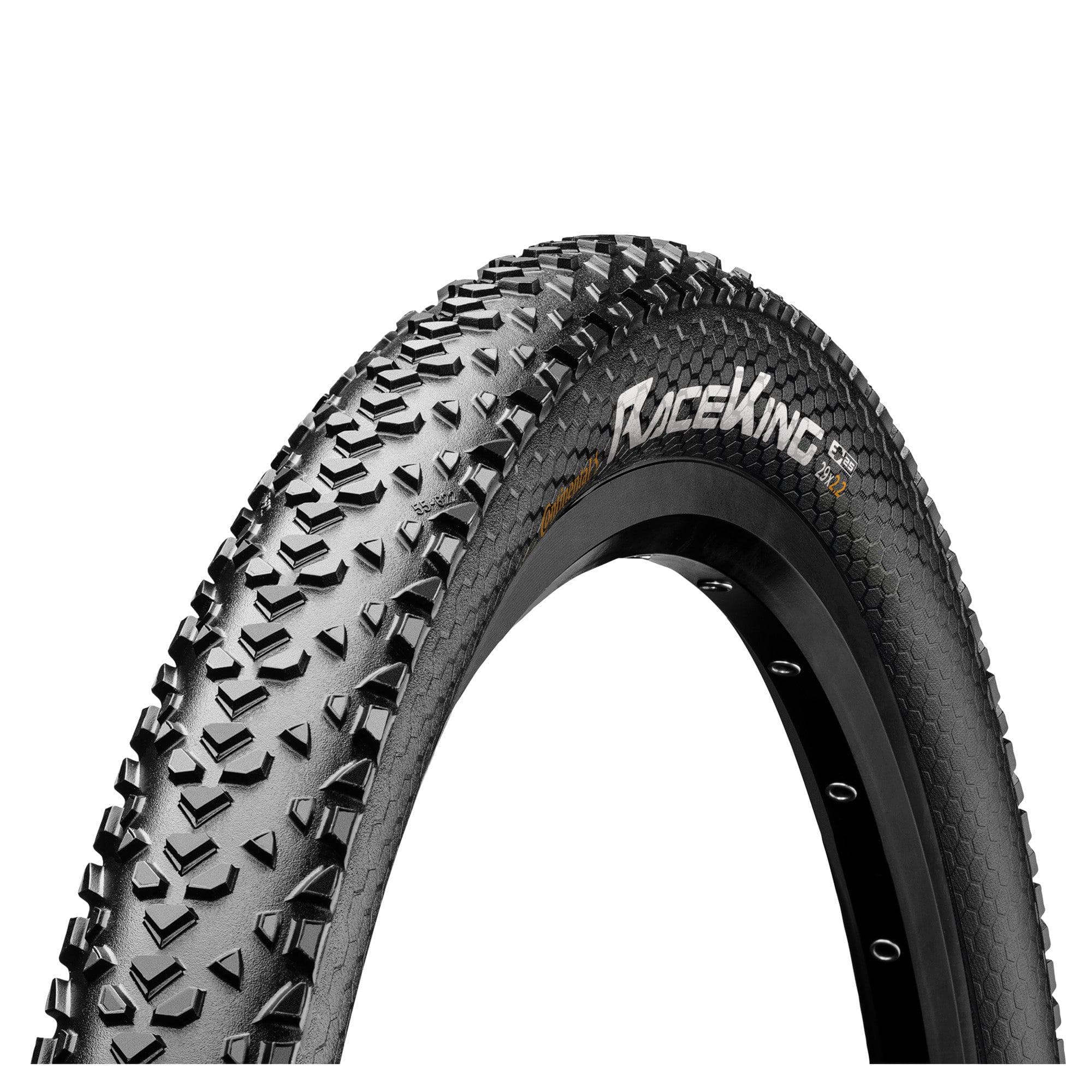 Continental Race King Tyre - Wire Bead: Black/Black - Image 6