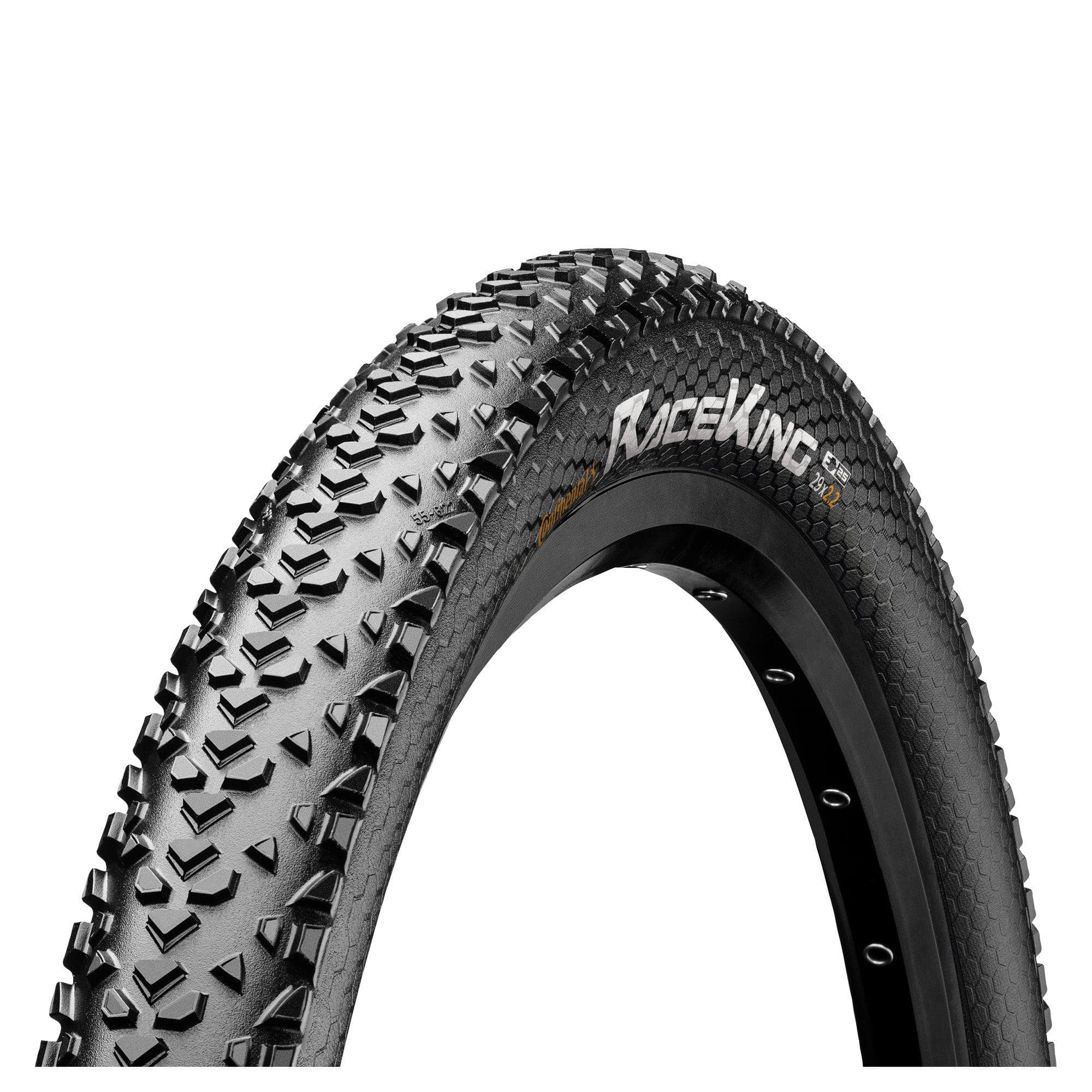 Continental Race King Tyre - Wire Bead Sl: Black/Black - Image 4