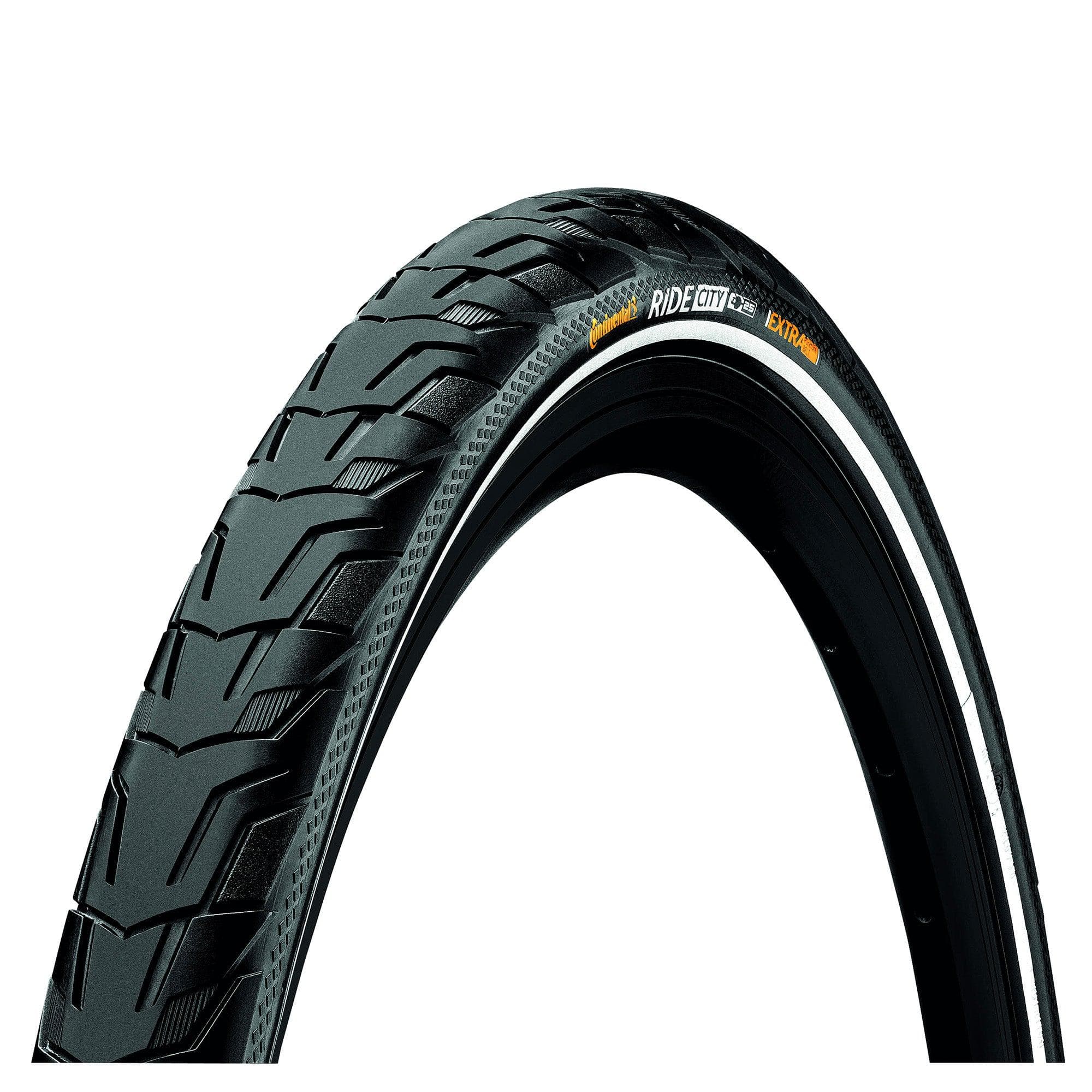 Continental Ride City Reflex Tyre - Wire Bead: Black/Black Reflex - Image 2