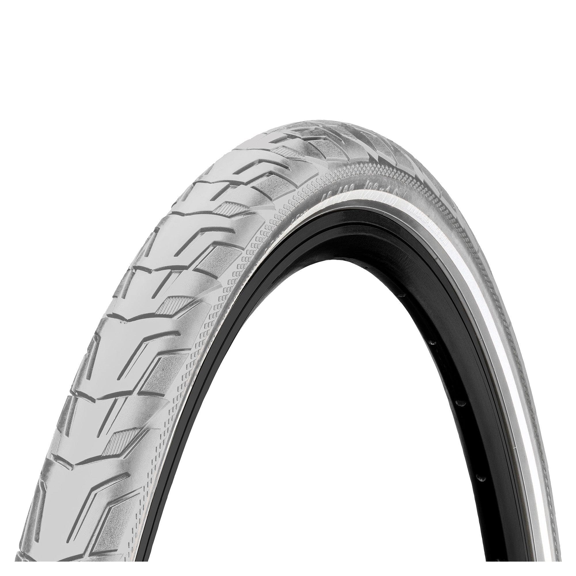 Continental Ride City Reflex Tyre - Wire Bead: Grey/Grey Reflex - Image 2