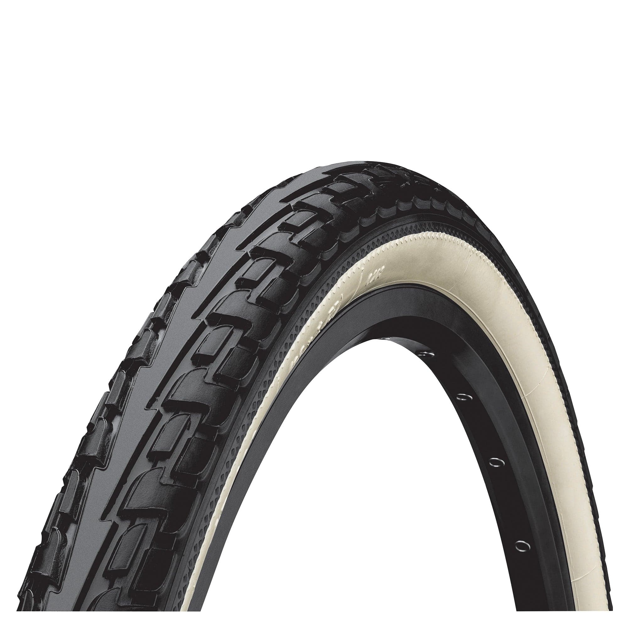 Continental Ride Tour Tyre - Wire Bead: Black/White - Image 2