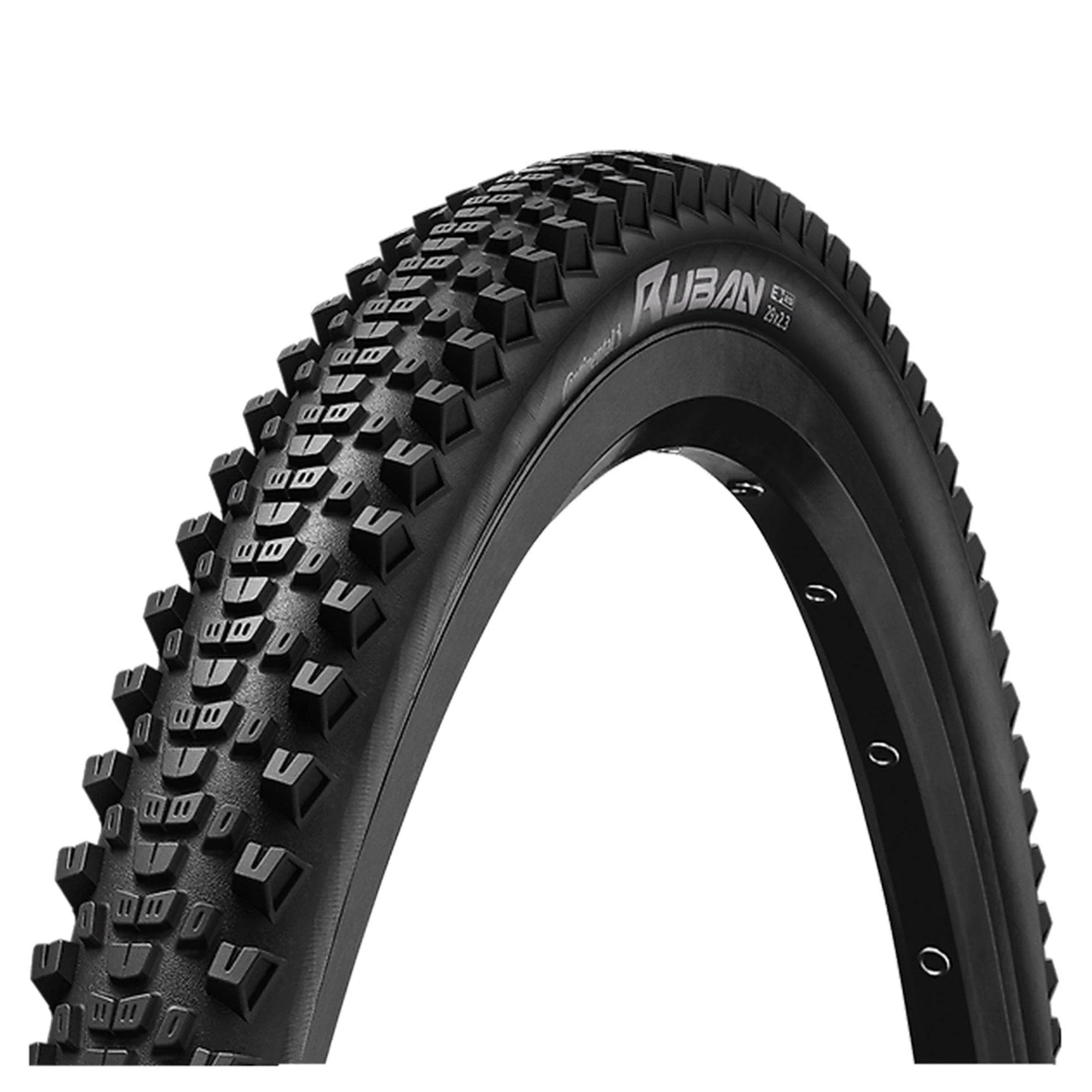Continental Ruban Shieldwall Tyre - Foldable Puregrip Compound: Black/Black - Image 5