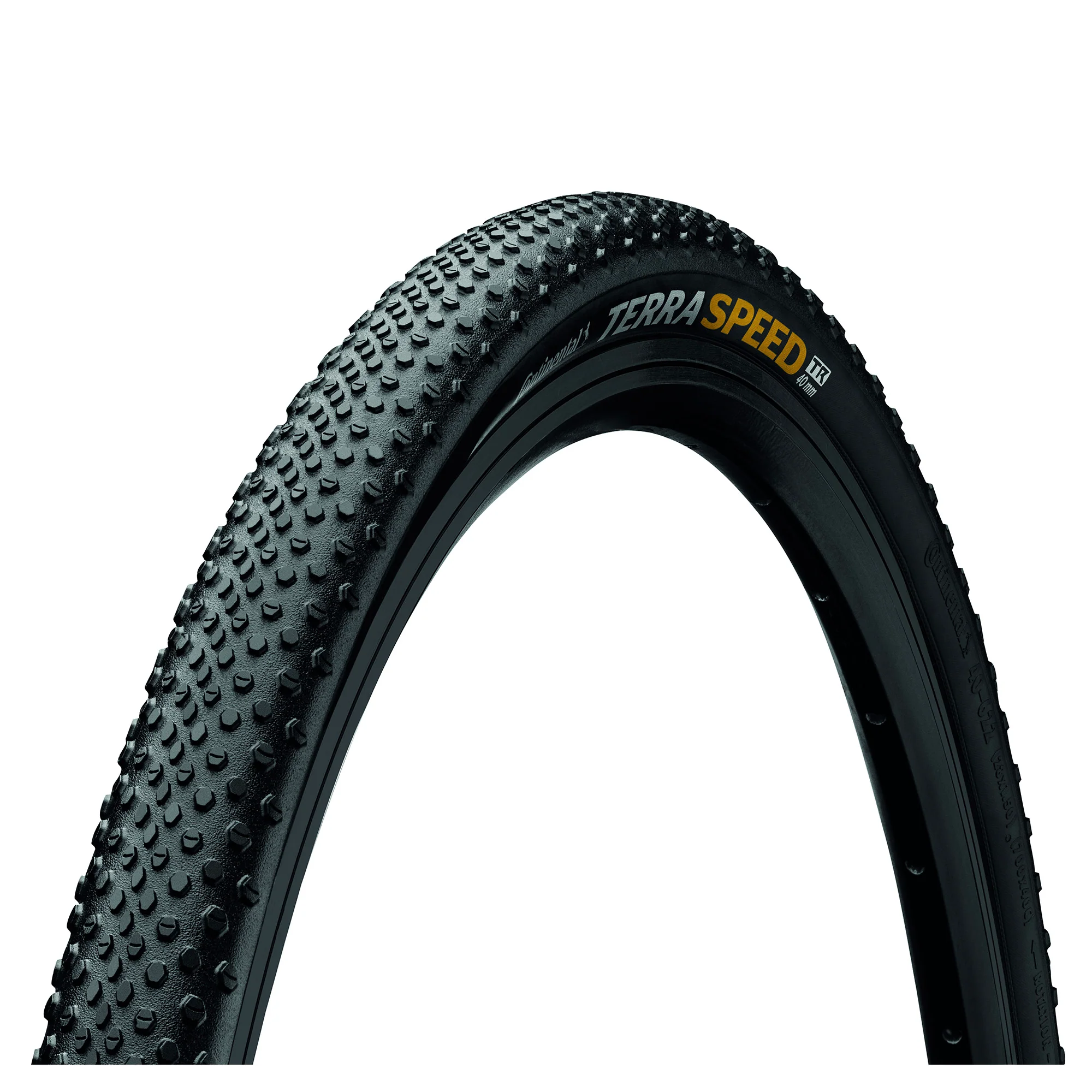 Continental Terra Speed ProTection Tyre - Foldable BlackChili Compound: BLACK/BLACK 700X45C