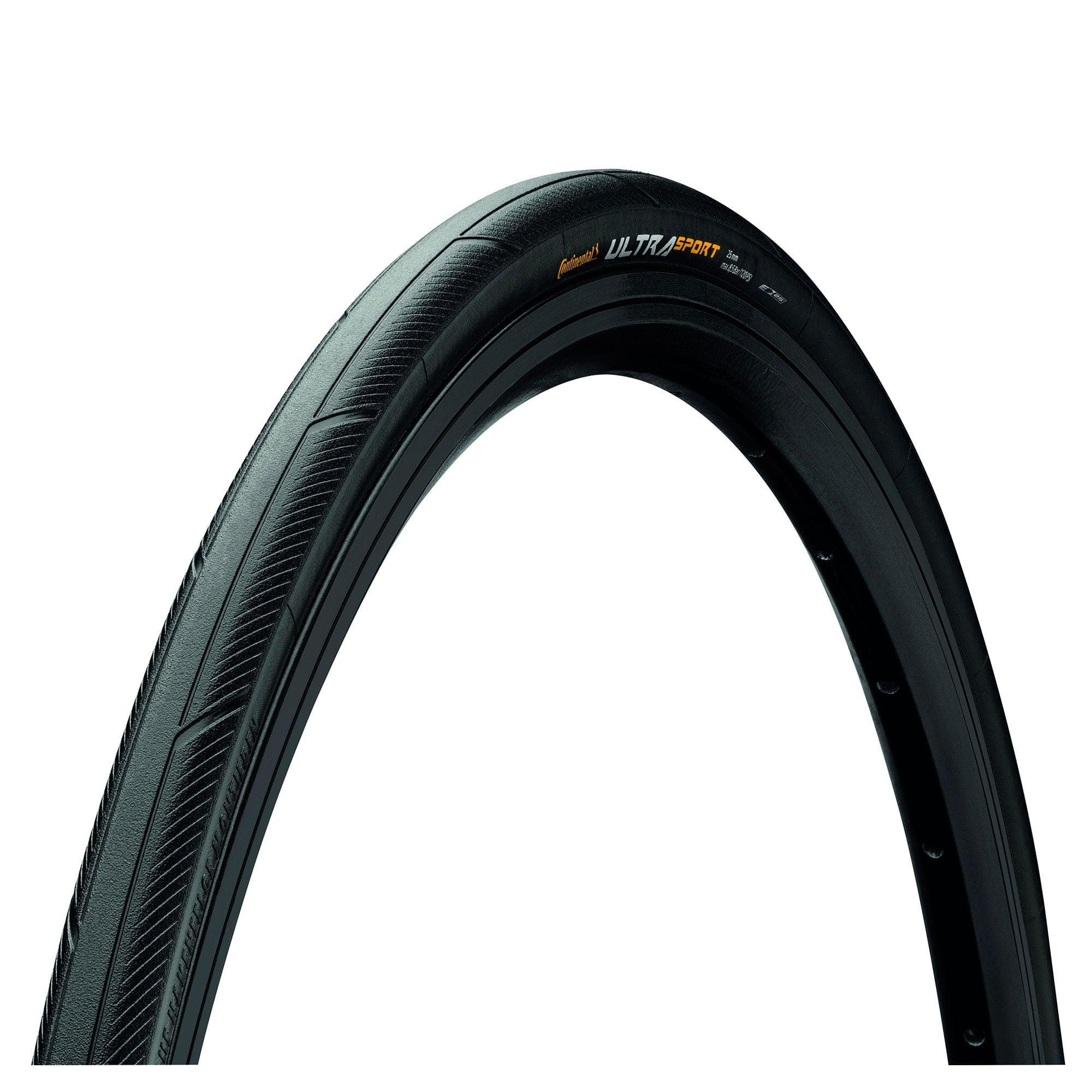 Continental Ultra Sport Iii Tyre - Foldable Puregrip Compound: Black/Black - 700c - Image 3