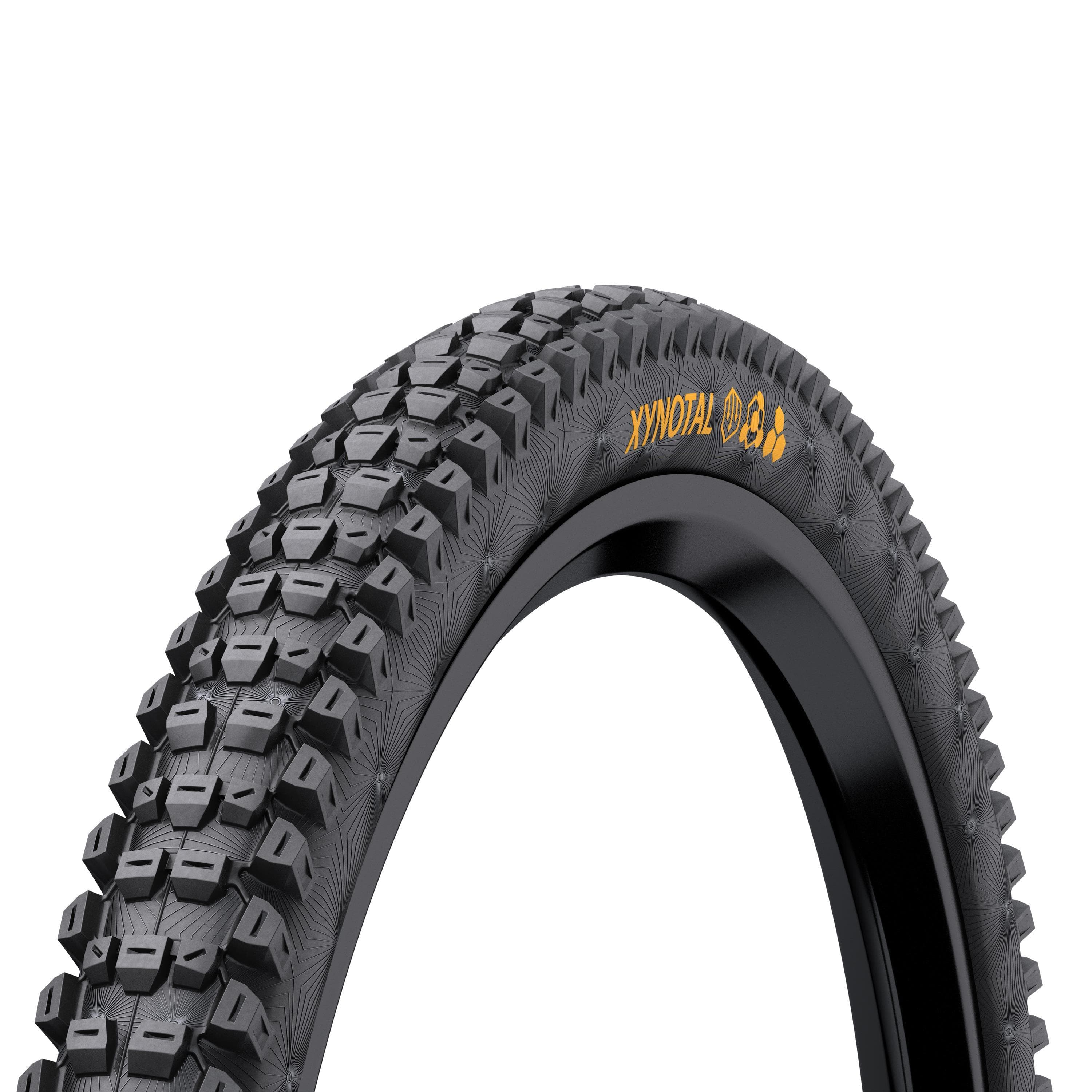 Continental Xynotal Downhill Tyre - Supersoft Compound Foldable 2022: Black & Black - Image 2