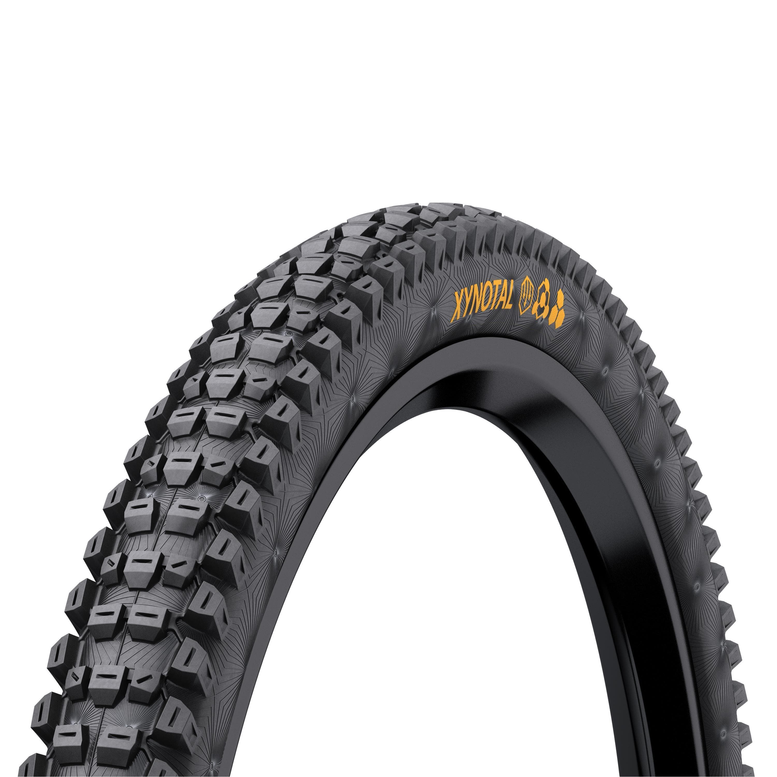 Continental Xynotal Enduro Tyre - Soft Compound Foldable: Black & Black - Image 2