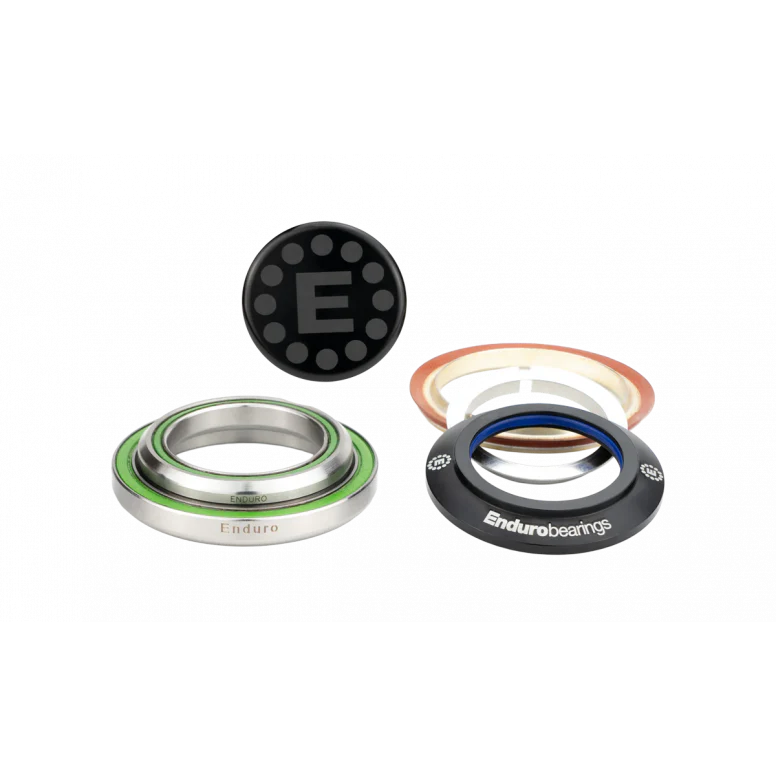Enduro Bearings IS 42/52 45x45 Drop-In Headset - - Black