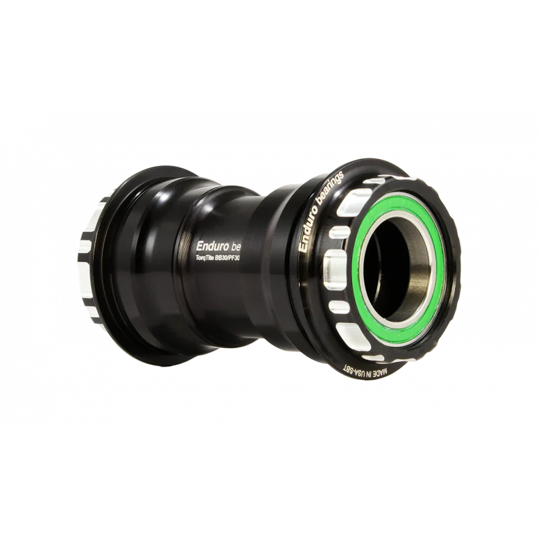 Enduro Bearings PF30A - TorqTite BB - 440C Stainless Steel - 24mm - Black