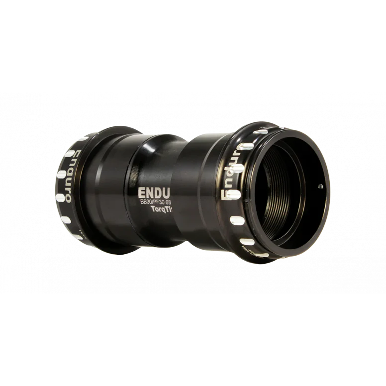 Enduro Bearings TorqTite Campag Ultra Torque BB Adaptor Cup Set - Campagnolo UltraTorque - Black