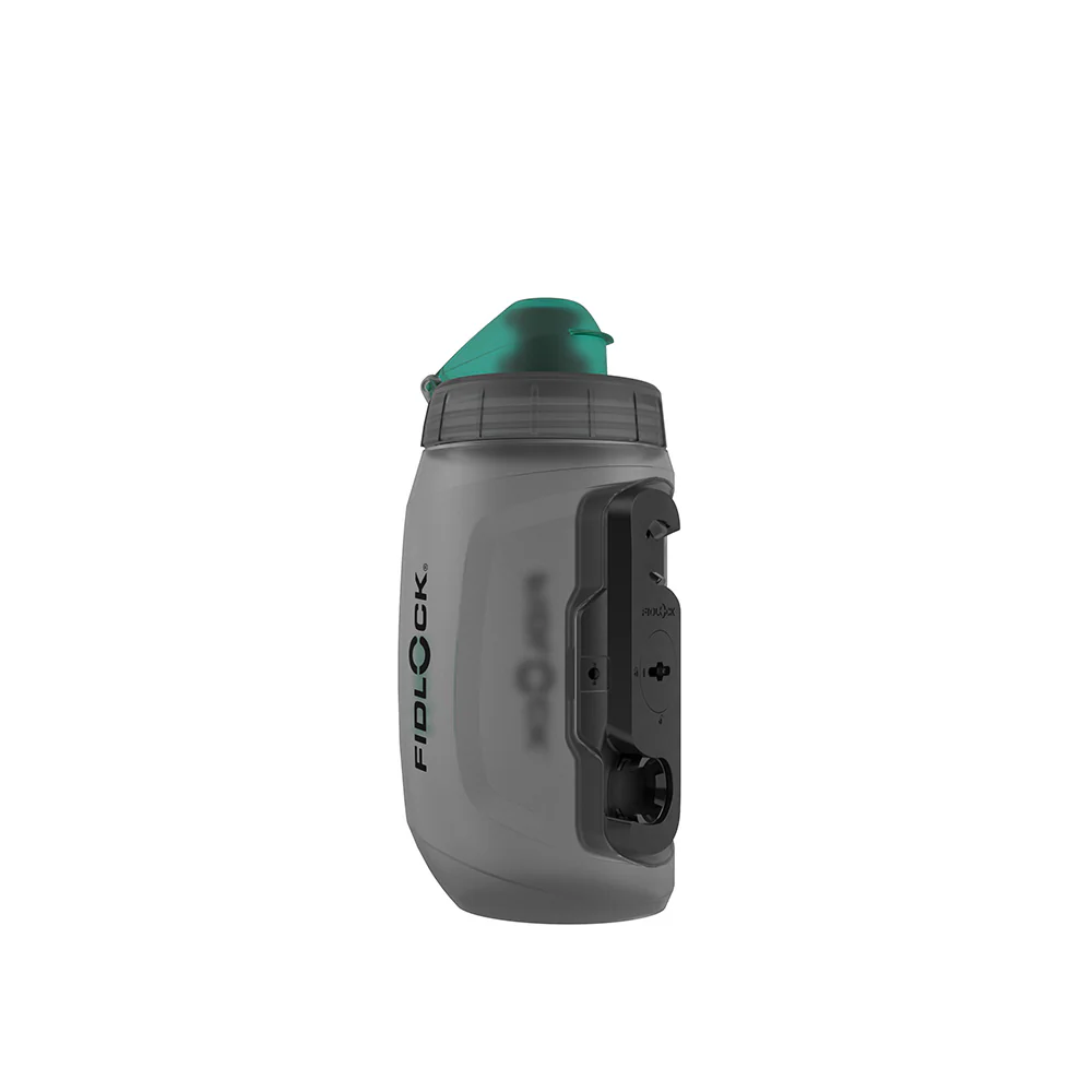 Fidlock TWIST Bottle+Bottle Connector 450ml Trans Black/Green