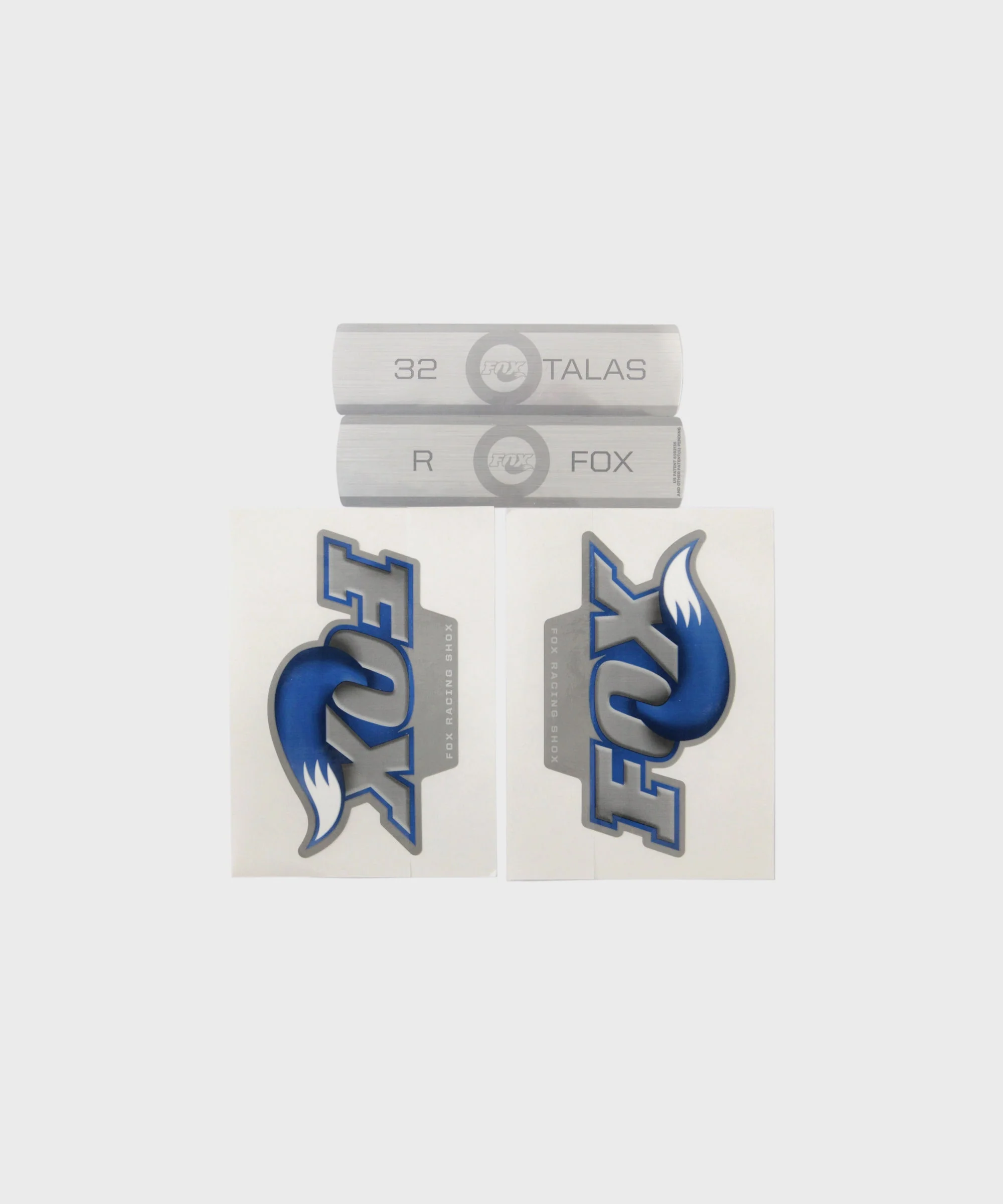 FOX Fork 32 TALAS R Decal Kit Titanium 2009