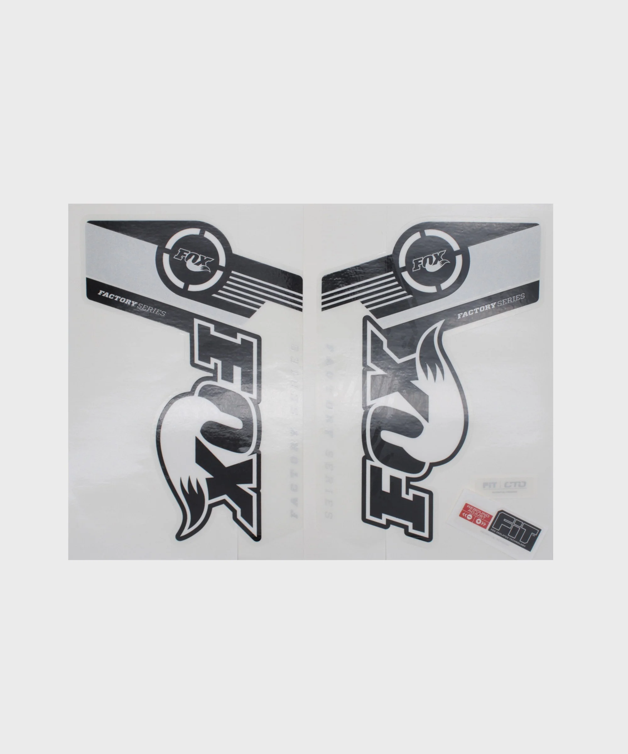 FOX Fork 36 Factory Series Decal Kit 2014 Black / White