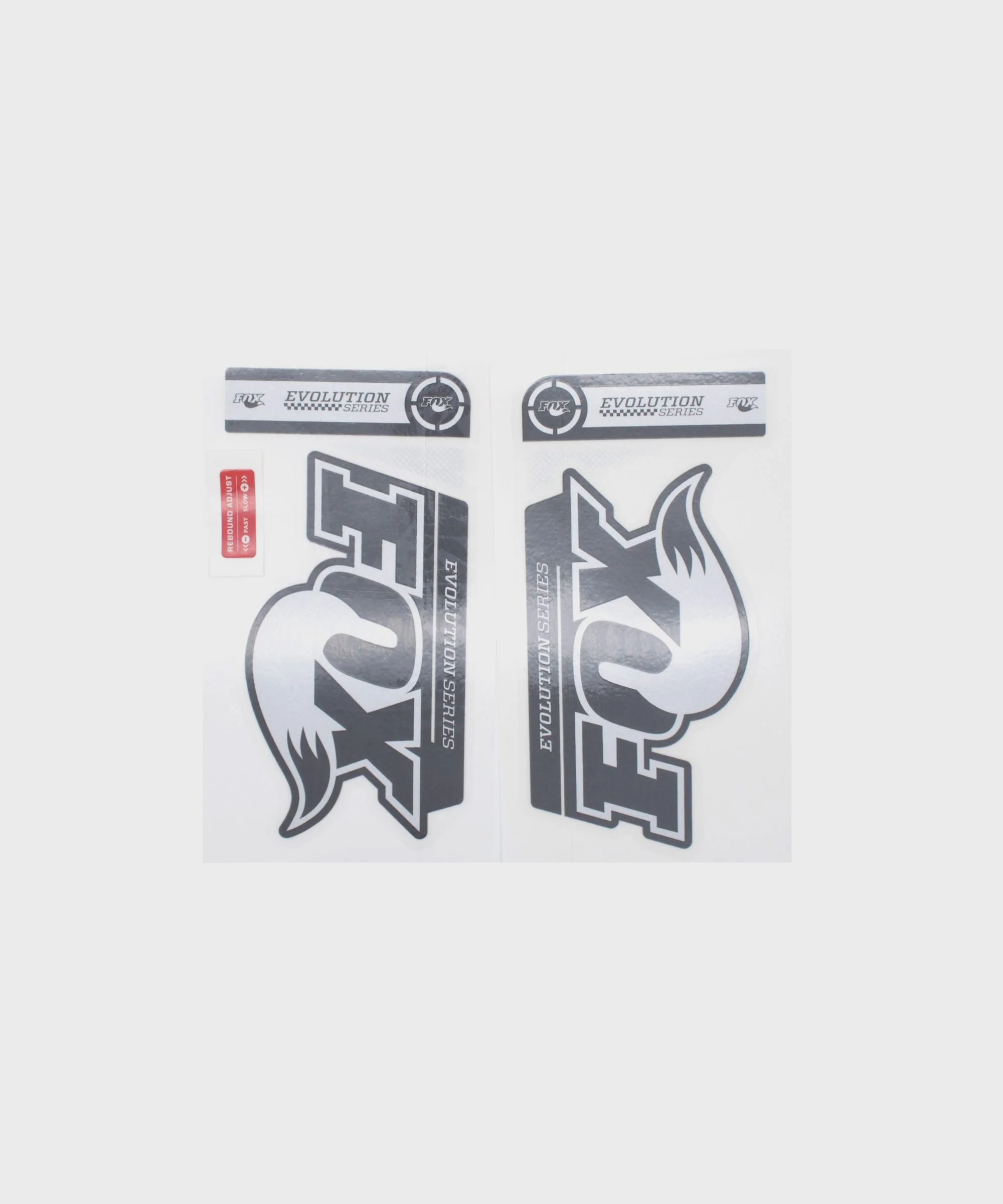 FOX Fork Decal Kit 32/ 34 Evolution Series 2014 Grey Logo