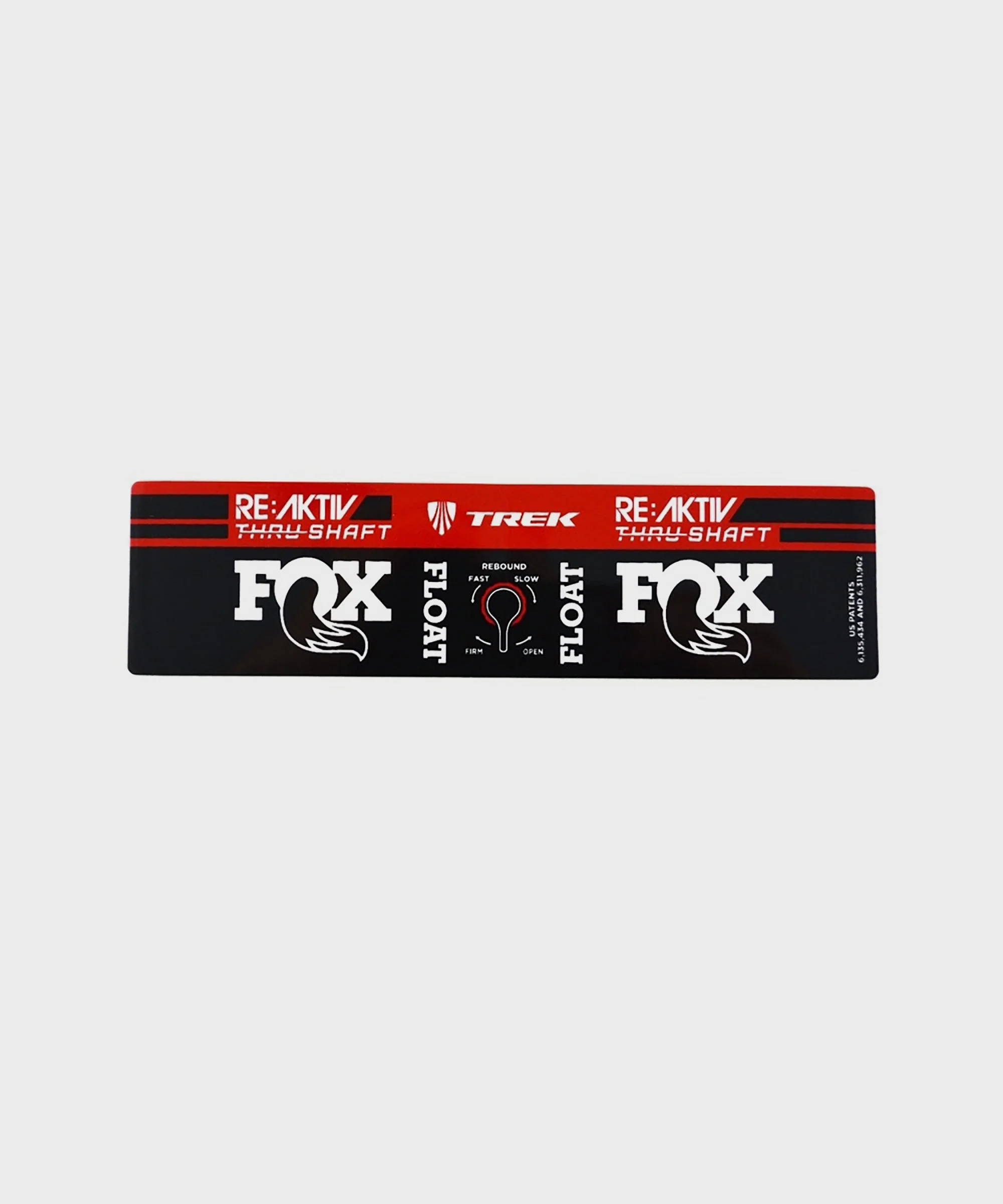 FOX Fork Thru-Shaft Decal 2018