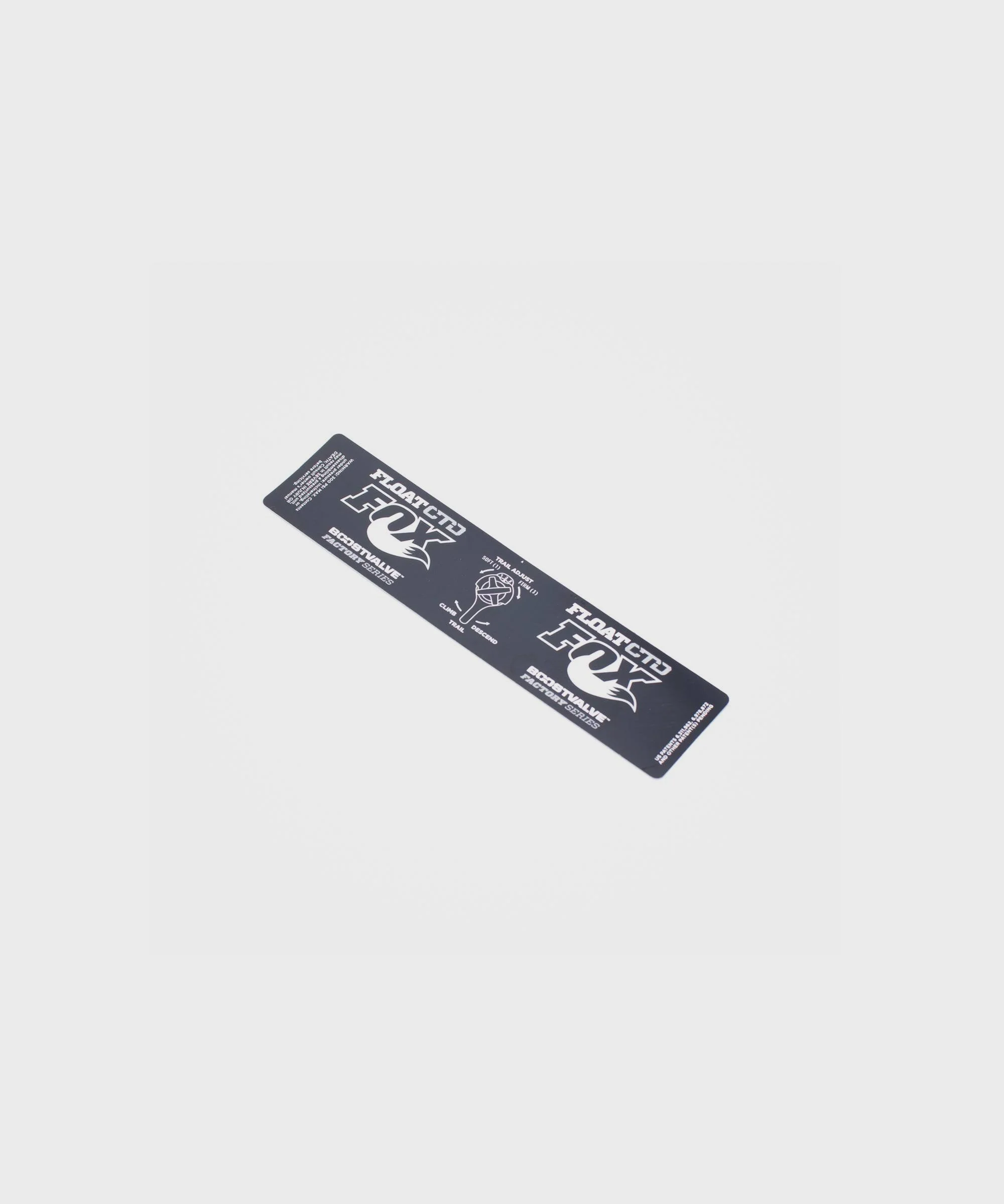 FOX Shock Float CTD Adj BV/XV Performance 2013 Decal