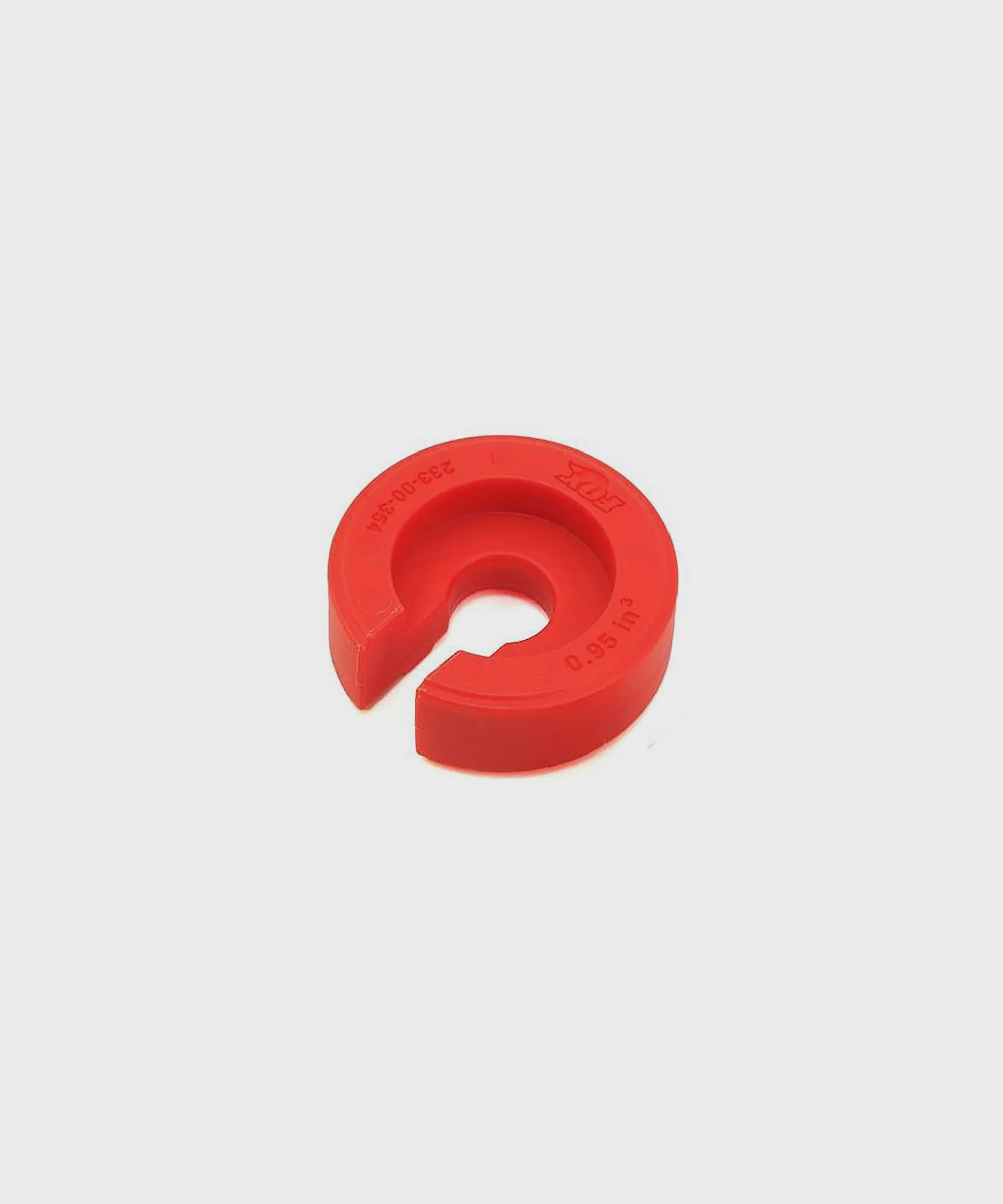 FOX Shock FLOAT DPS Shock Volume Spacer 0.95"³ Plastic Red