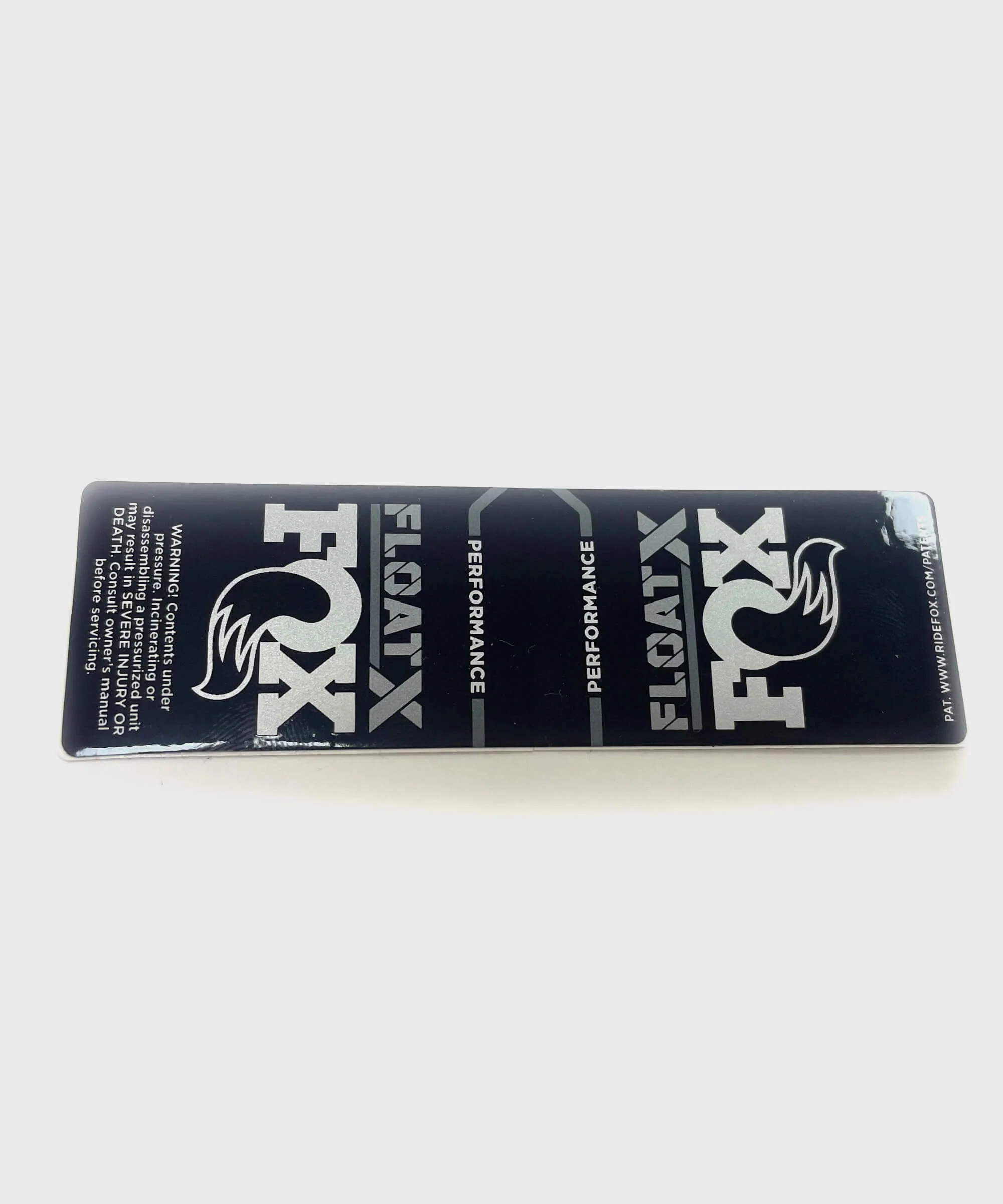 FOX Shock FLOAT X P-S Resy Decal Kit 2022 Short (37.5-45mm)