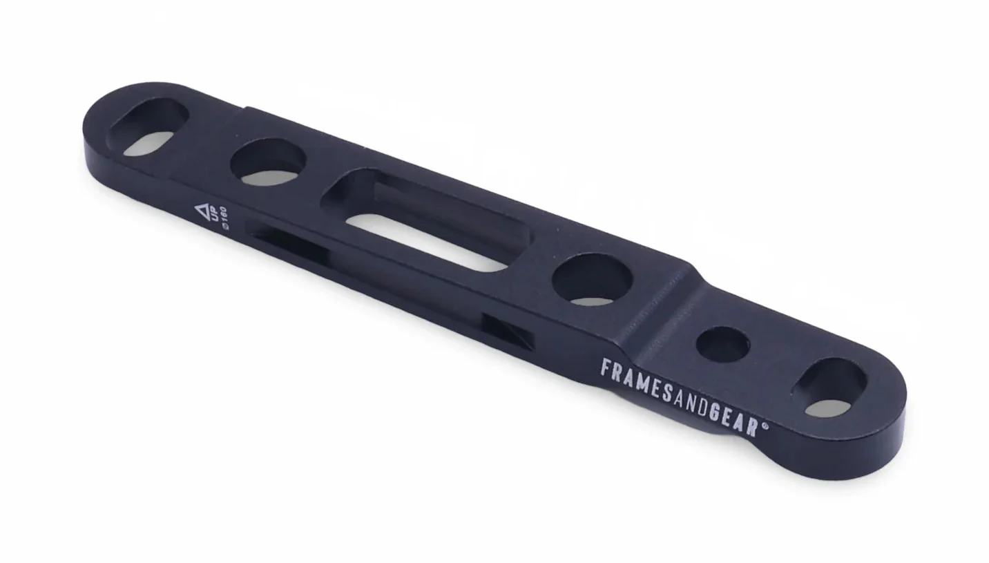 Framesandgear Disc Brake Adapter for Shimano (Black)