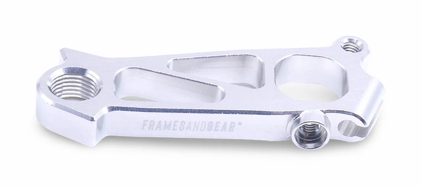 Framesandgear DM DB Derailleur Hanger Scott Dropout 296605 (SH, Silver)