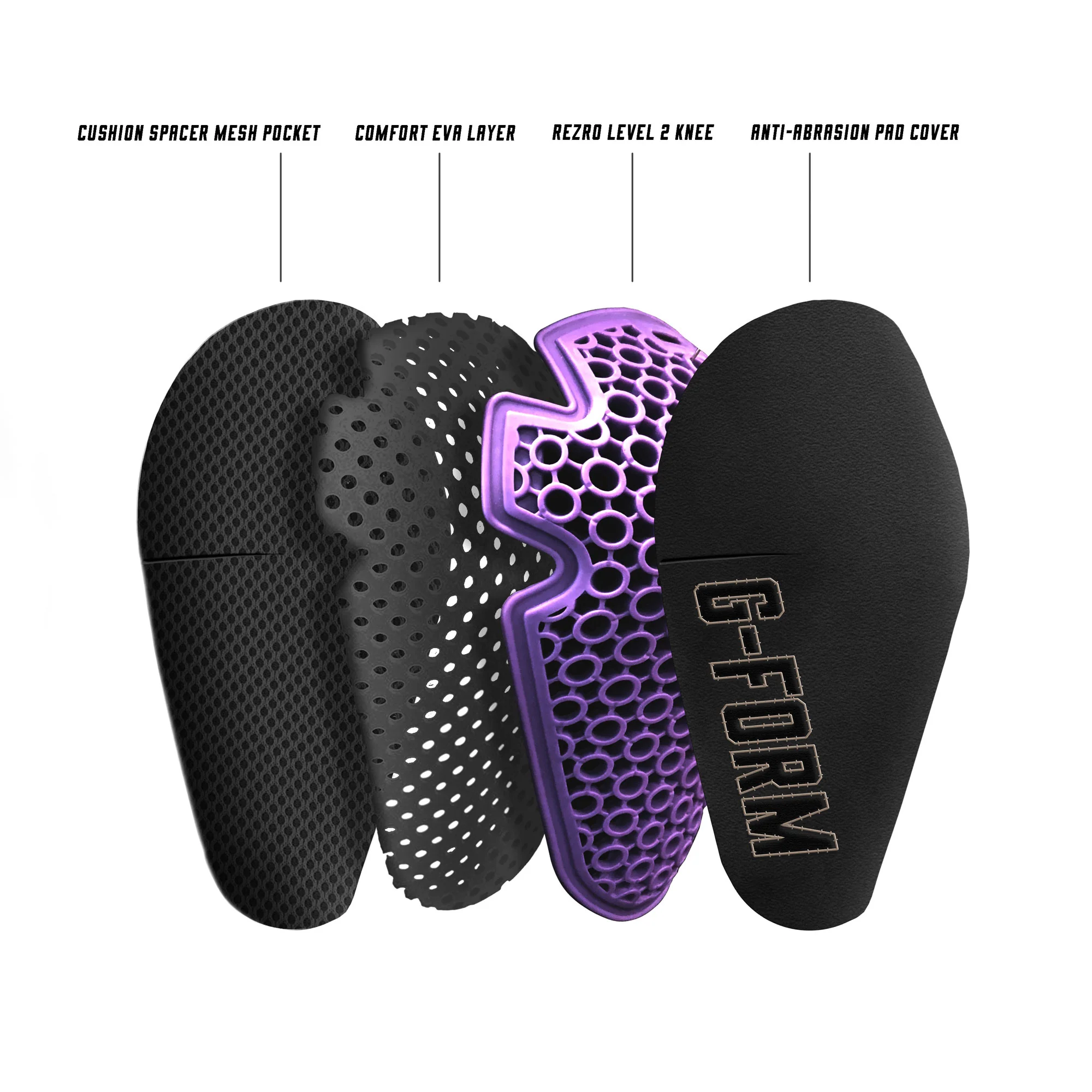 G-Form Emil Johansson Signature Knee Guard XL - Image 6