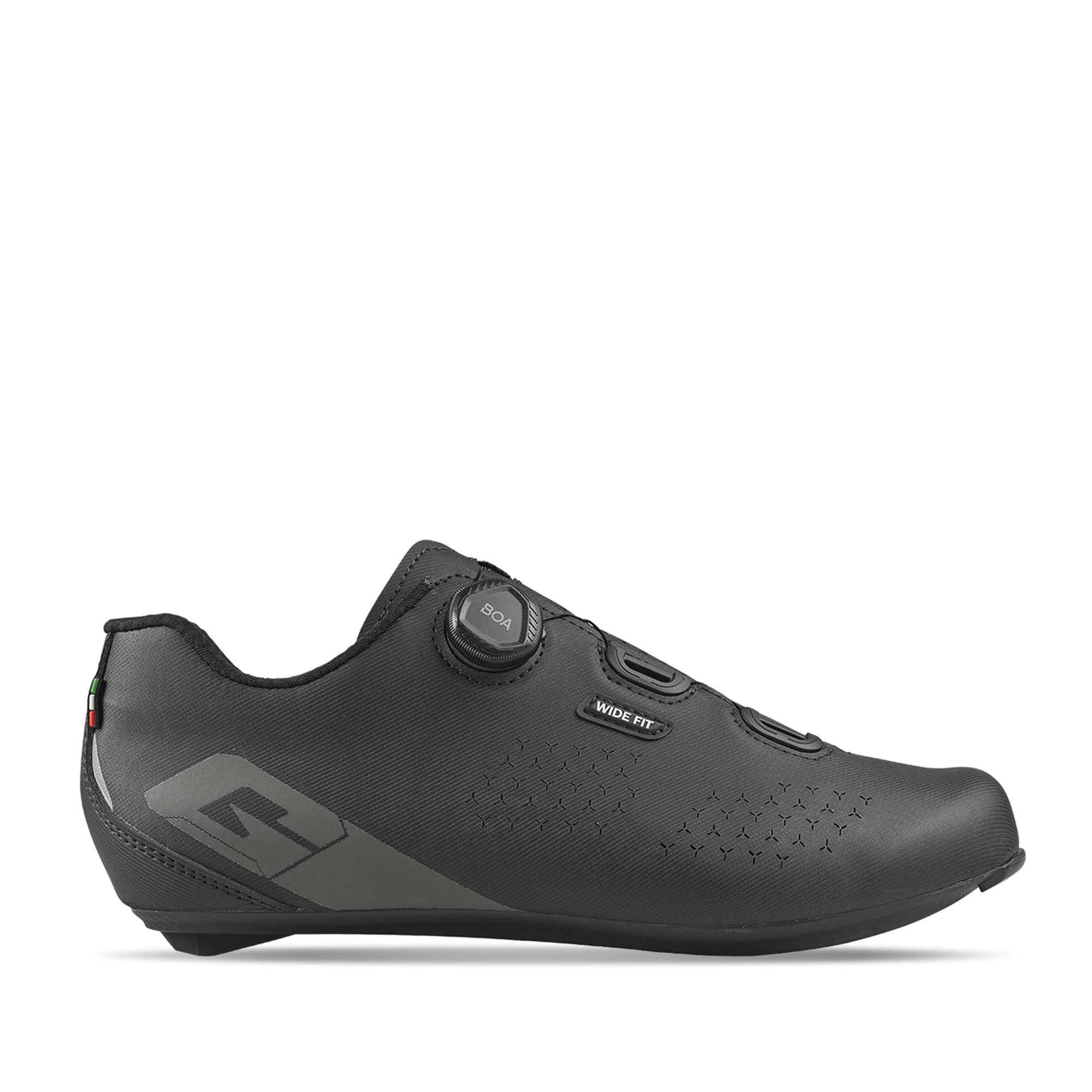 Gaerne Sprint Plus Wide Cycling Shoes 2026: BLACK 45