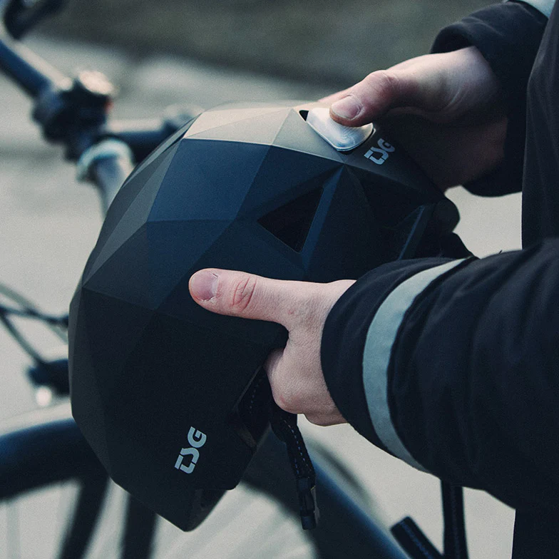 TSG Geo Urban Helmet Satin Black Lg/XL - Image 5