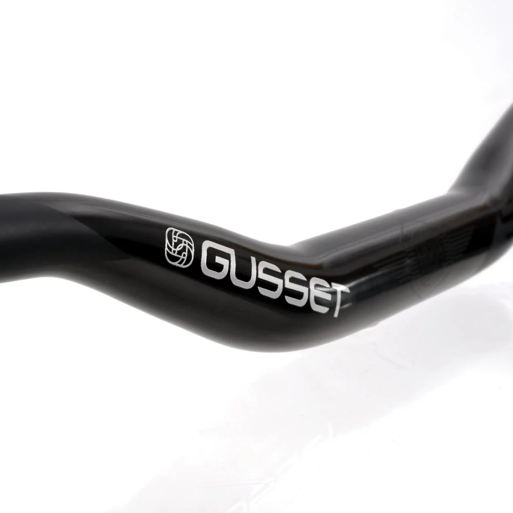 Gusset Components S2 Handlebars - Black 35mm Black