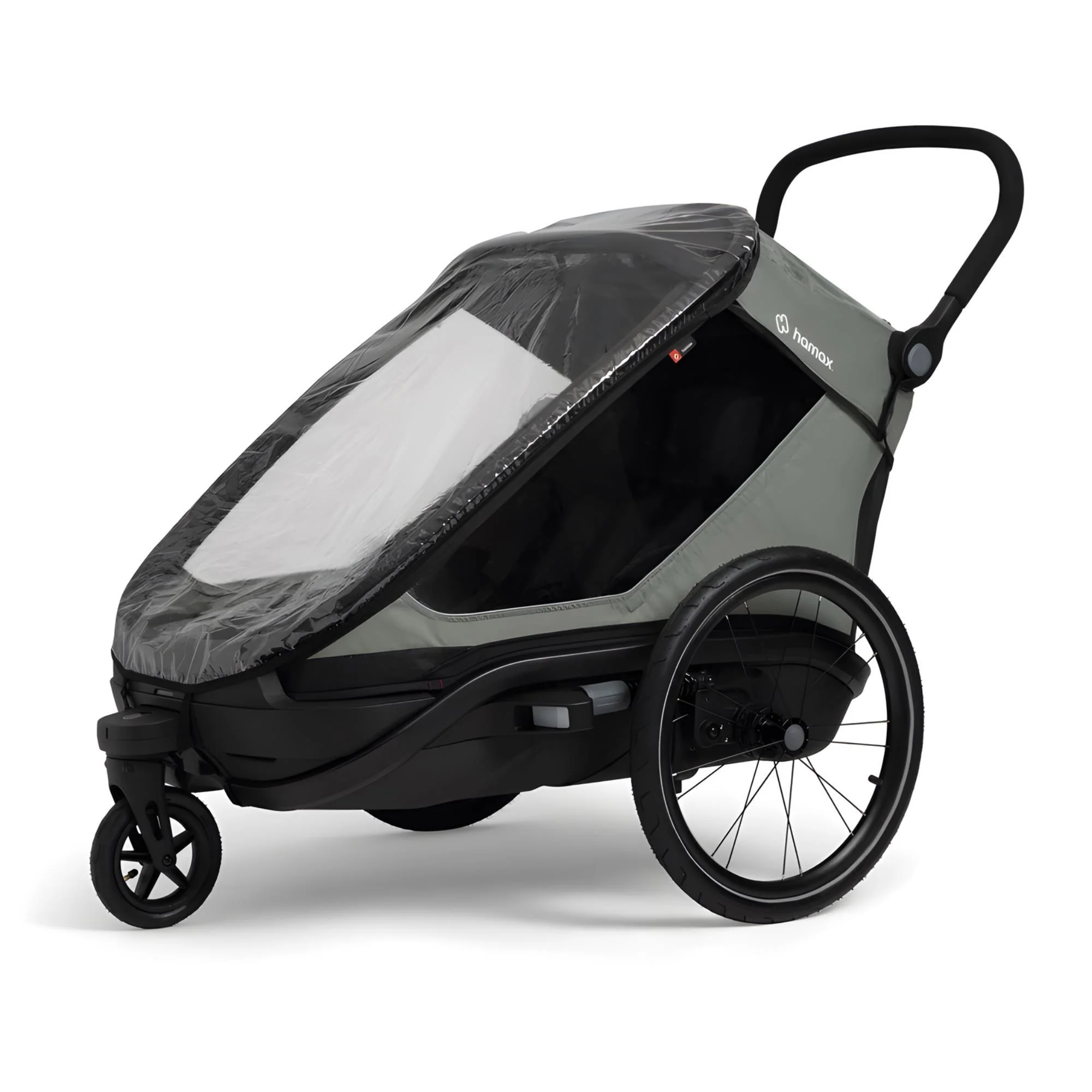 Hamax Outback Next Single Seat Rain Cover: TRANSPARENT