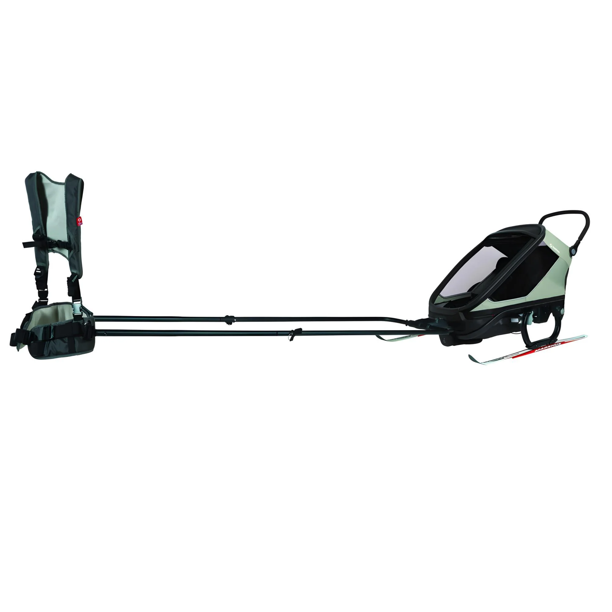 Hamax Outback Next Ski Set : BLACK