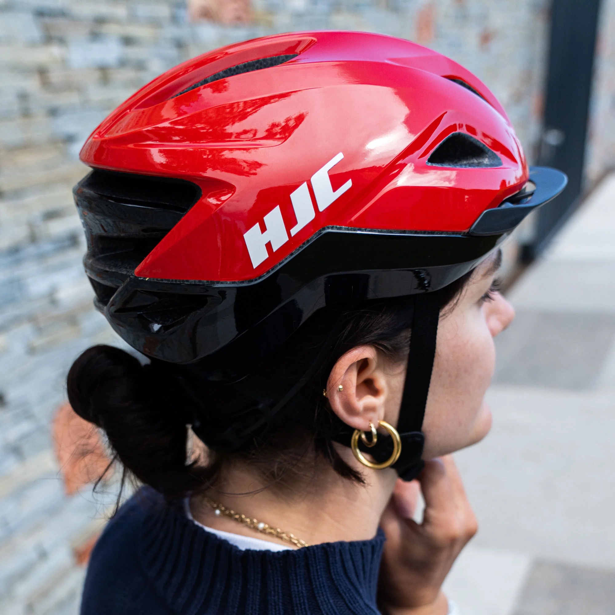 HJC Crosser Red Black S - Image 9