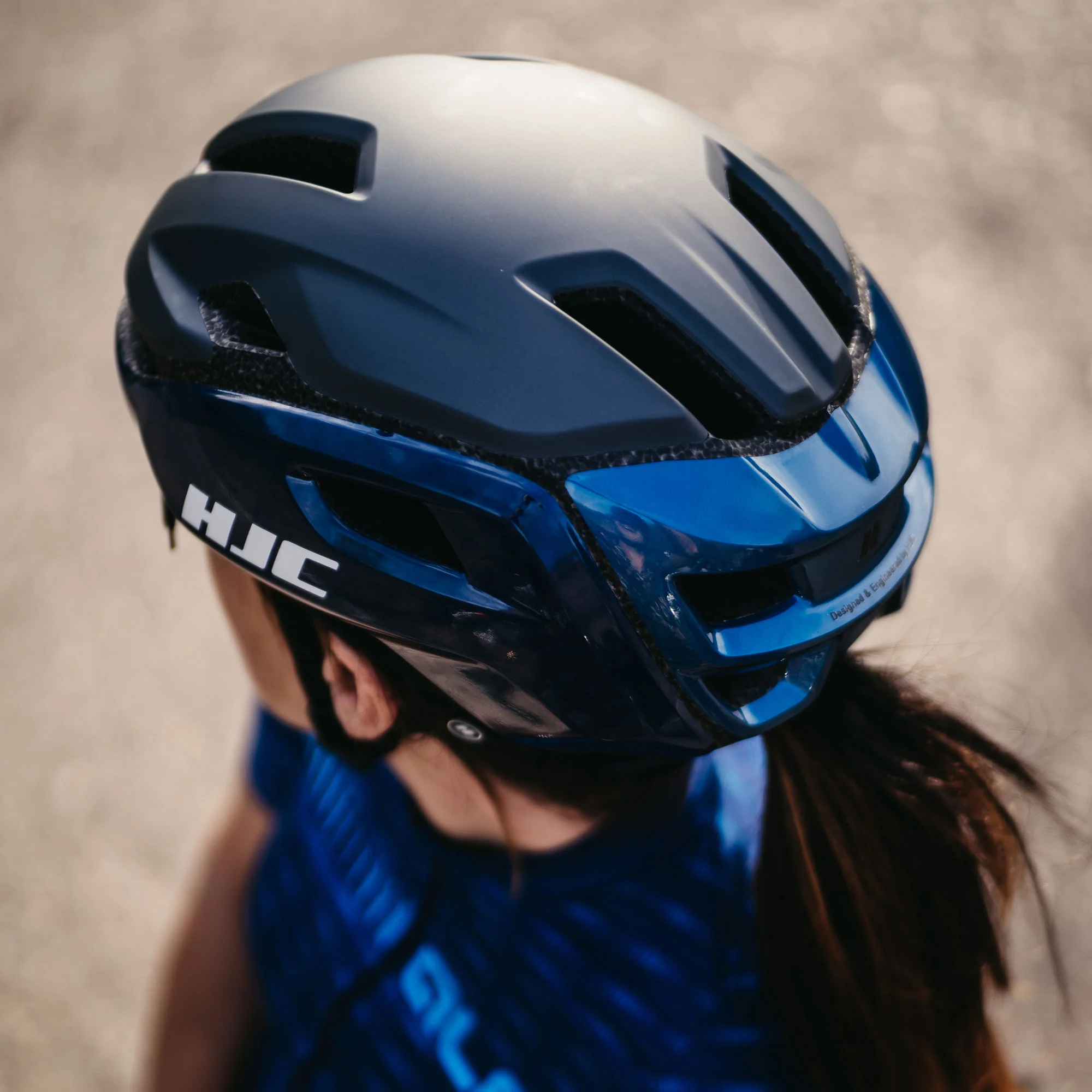 HJC Valeco 2 Matt Gloss Navy /Grey S - Image 8