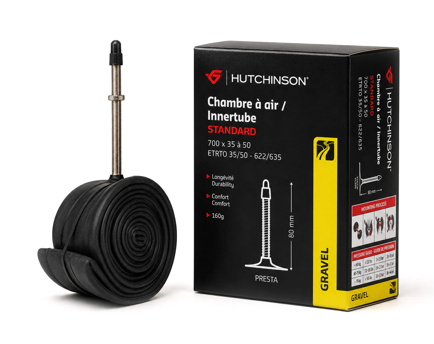 Hutchinson TPU Inner Tube Presta (29 x 1.9 - 2.5", 48mm)