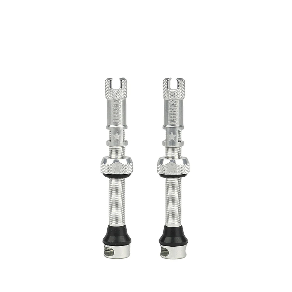 Juice Lubes Tubeless Valves 48mm Silver