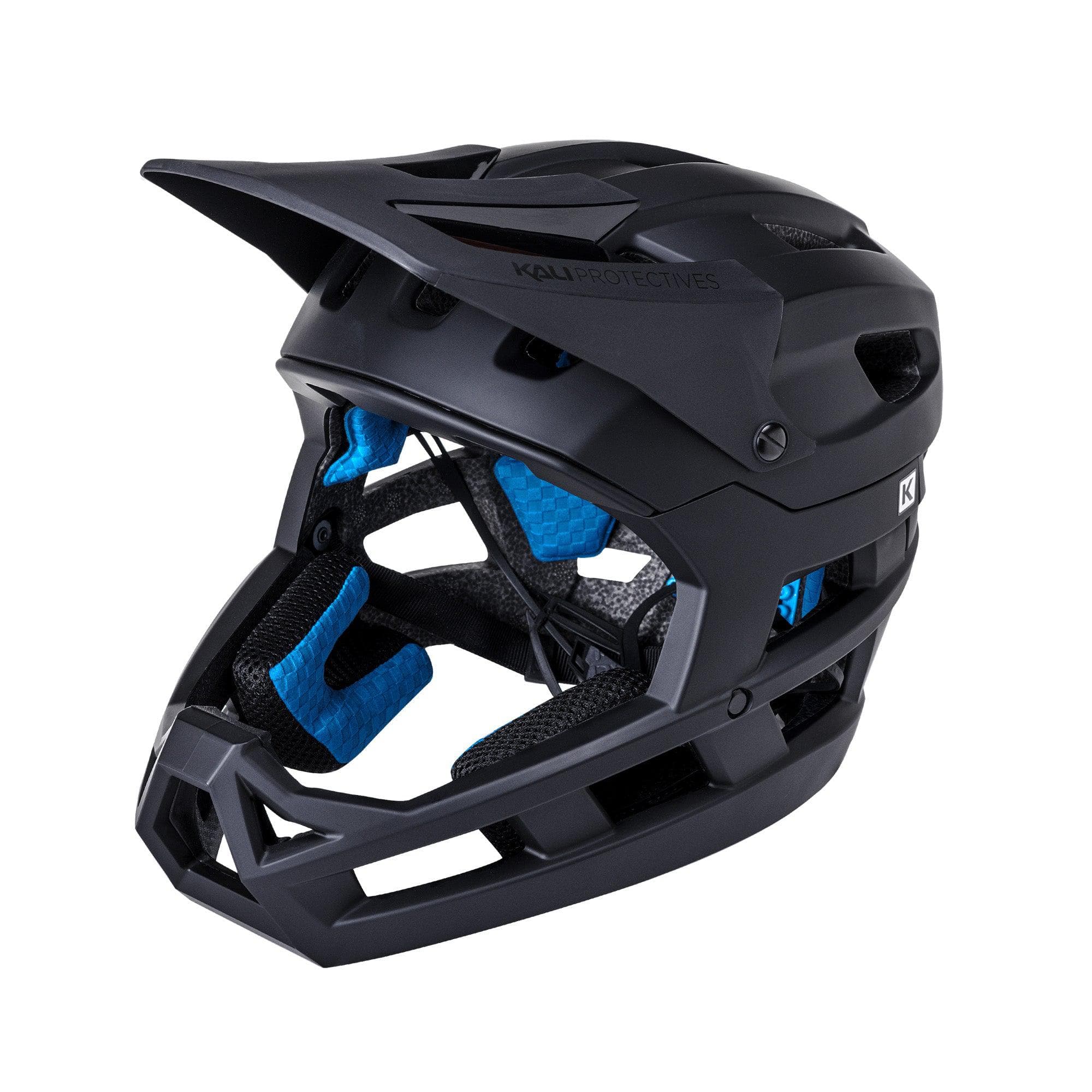 Kali DH Invader Sld Mat Black/Gls Black - Image 2