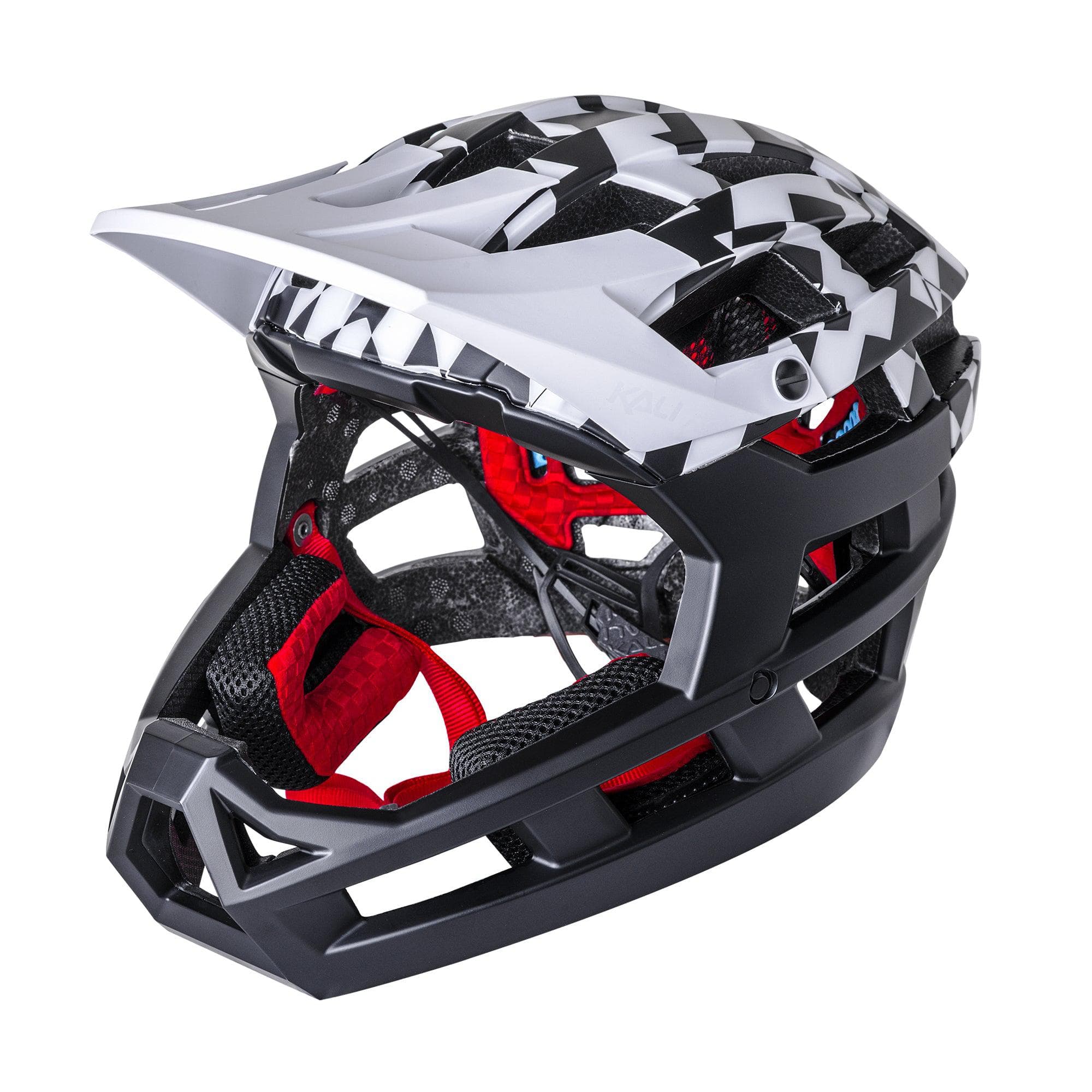 Kali LTD Invader 2.0 Glitch Gls Black / White Helmet - Image 2