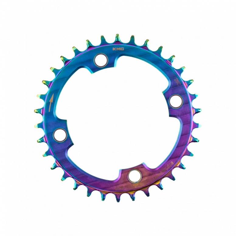KMC 104BCD MTB Chainring - - Oilslick