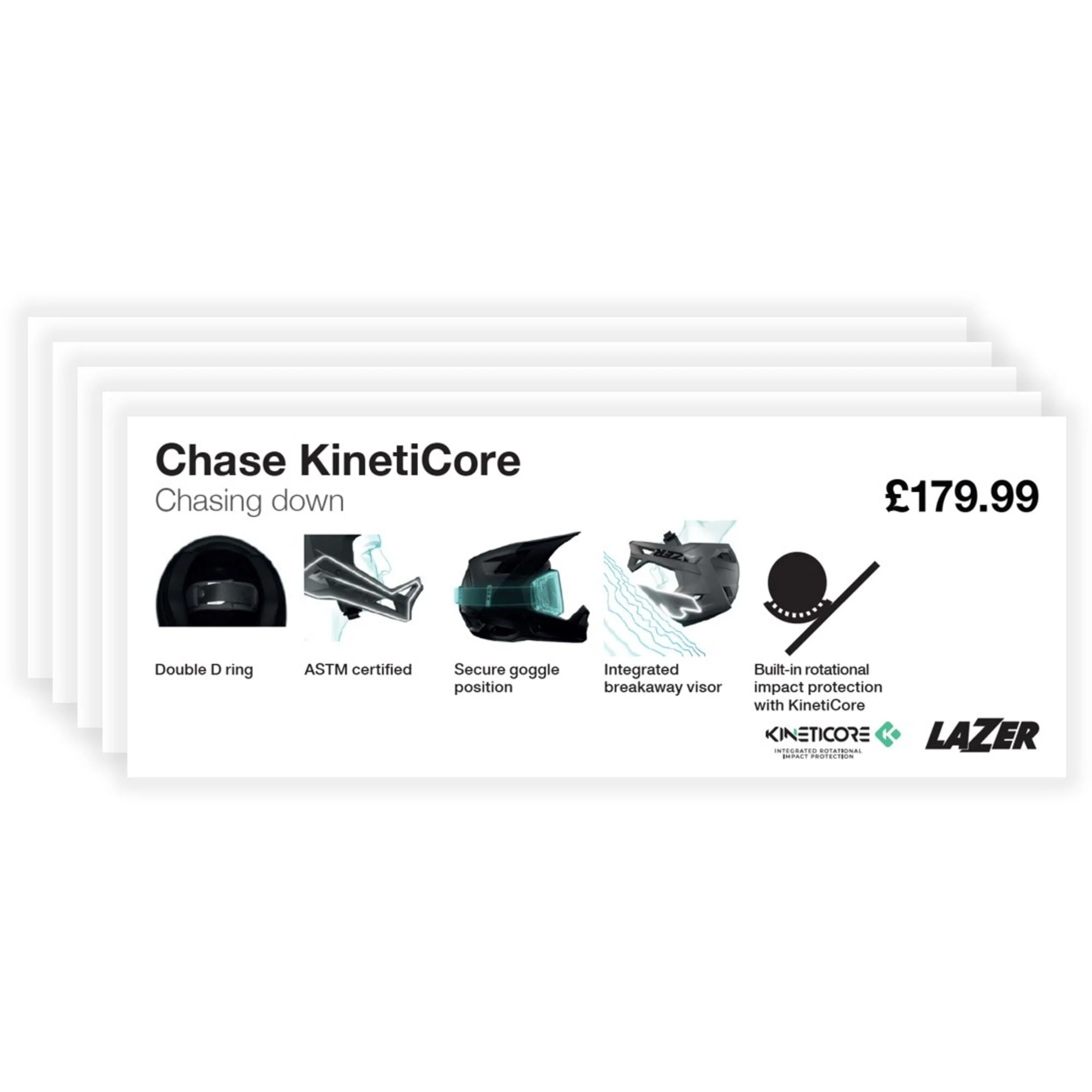 Lazer Lazer KC Talker Card Chase Pack of 5