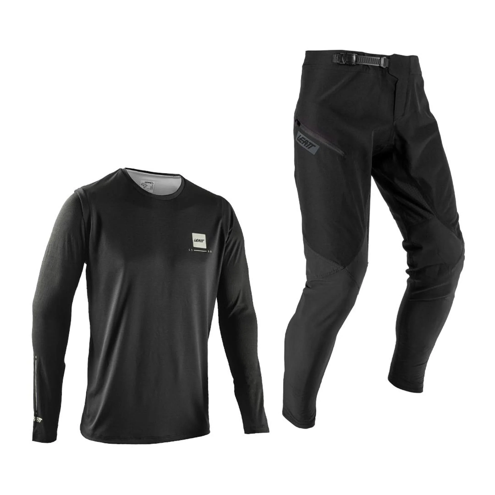 Leatt 1.0 MTB Ride Kit 2026: GHOST BLACK 2XL