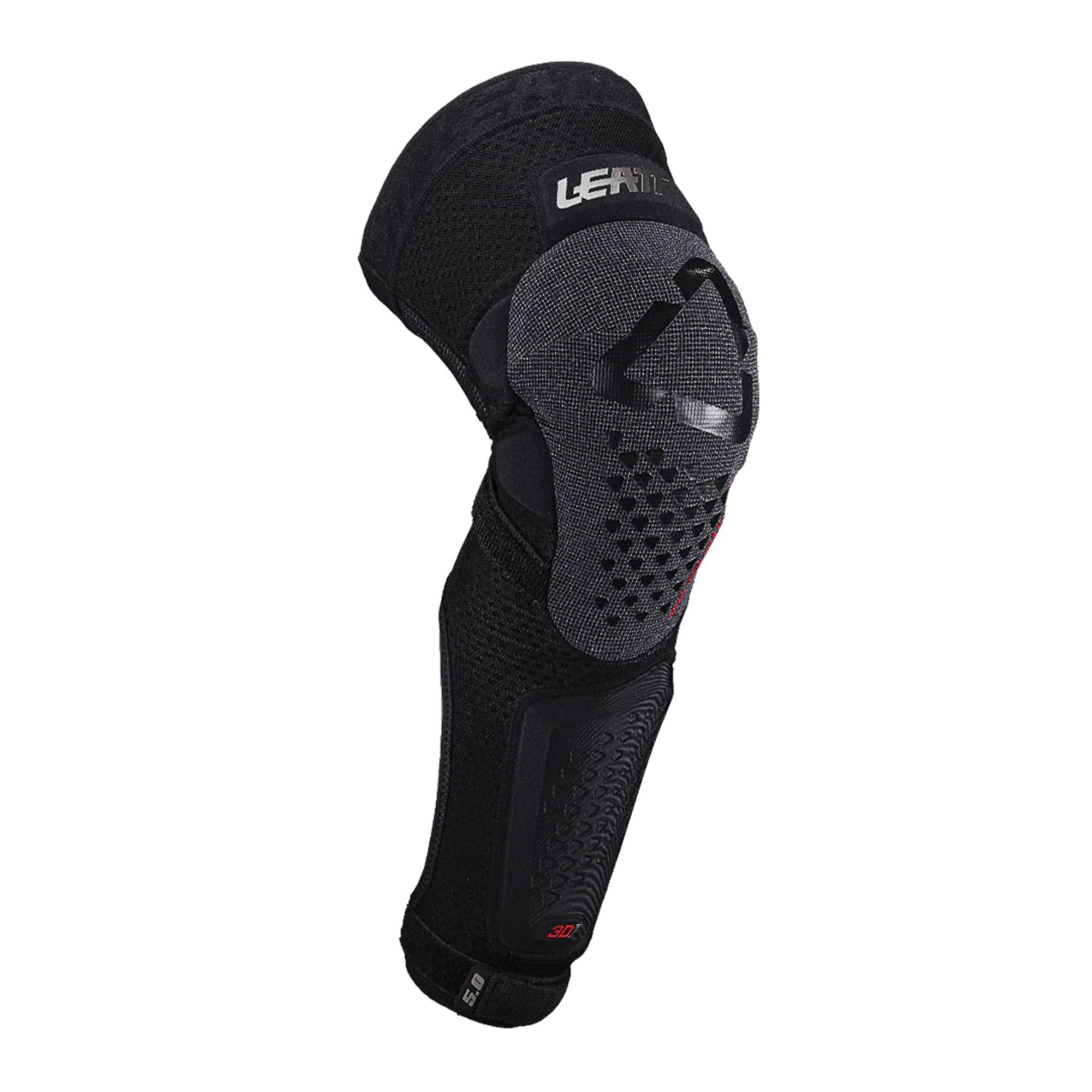 Leatt 3DF Evo EXT 5.0 Knee Guard 2025: BLACK XL