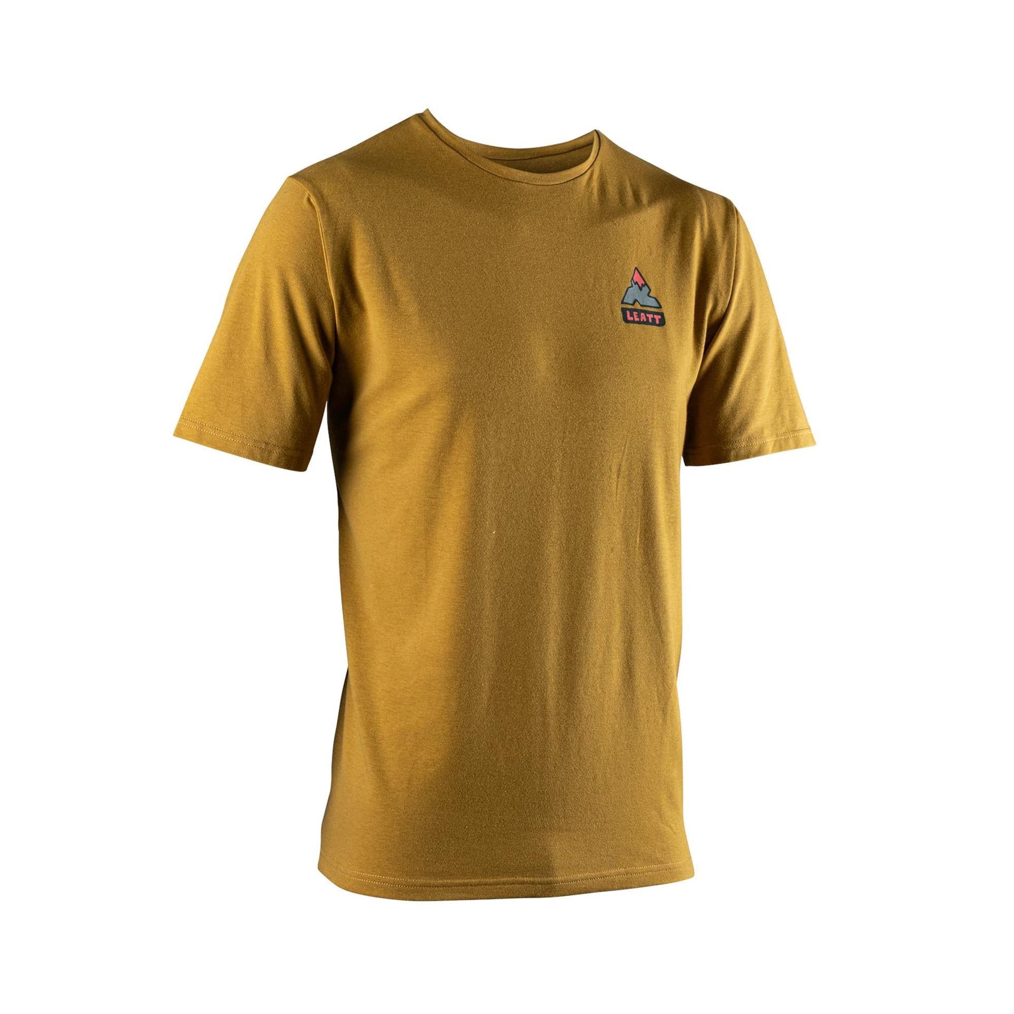 Leatt Core T Shirt 2026: BRASS BROWN L