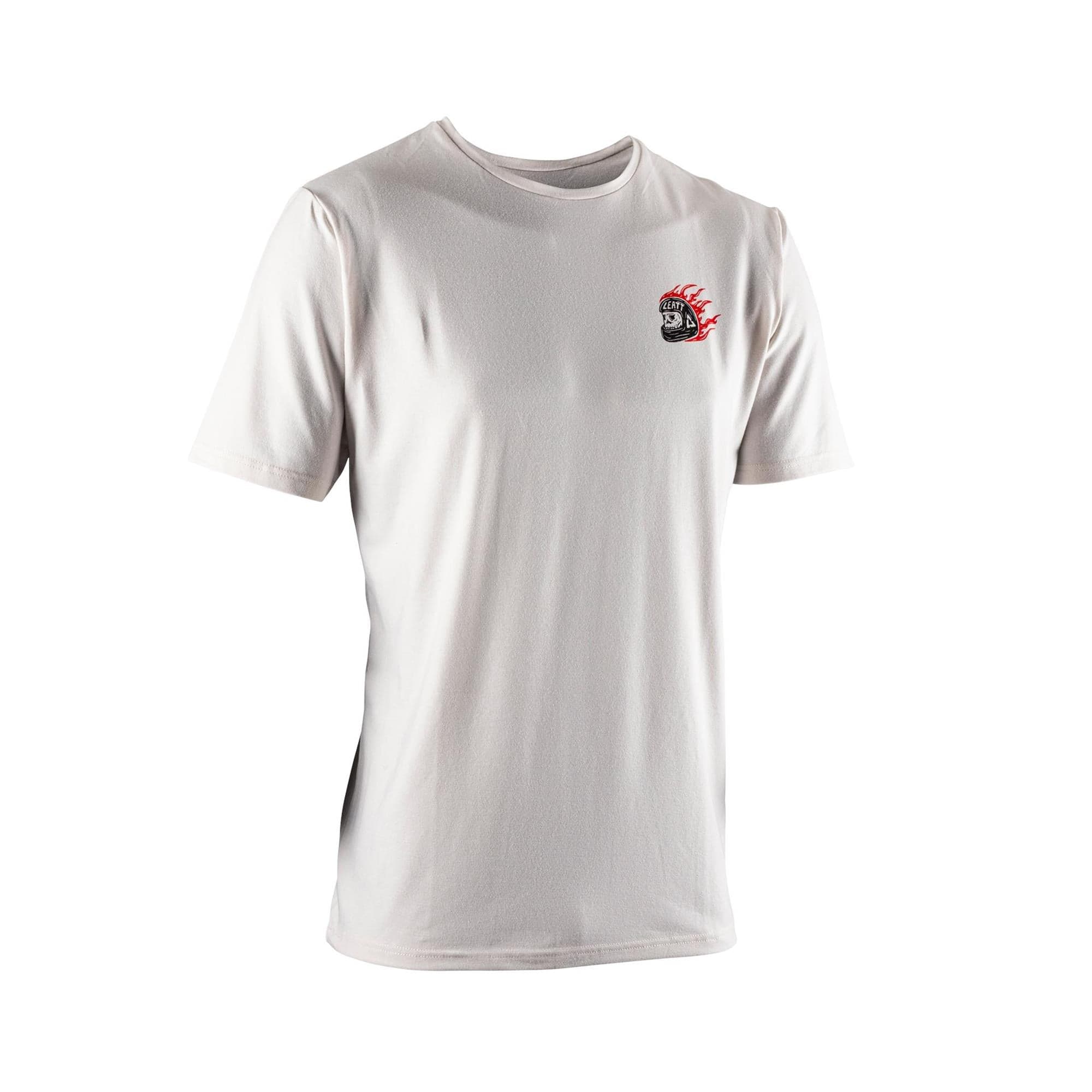Leatt Core T Shirt 2026: CREAM WHITE XL