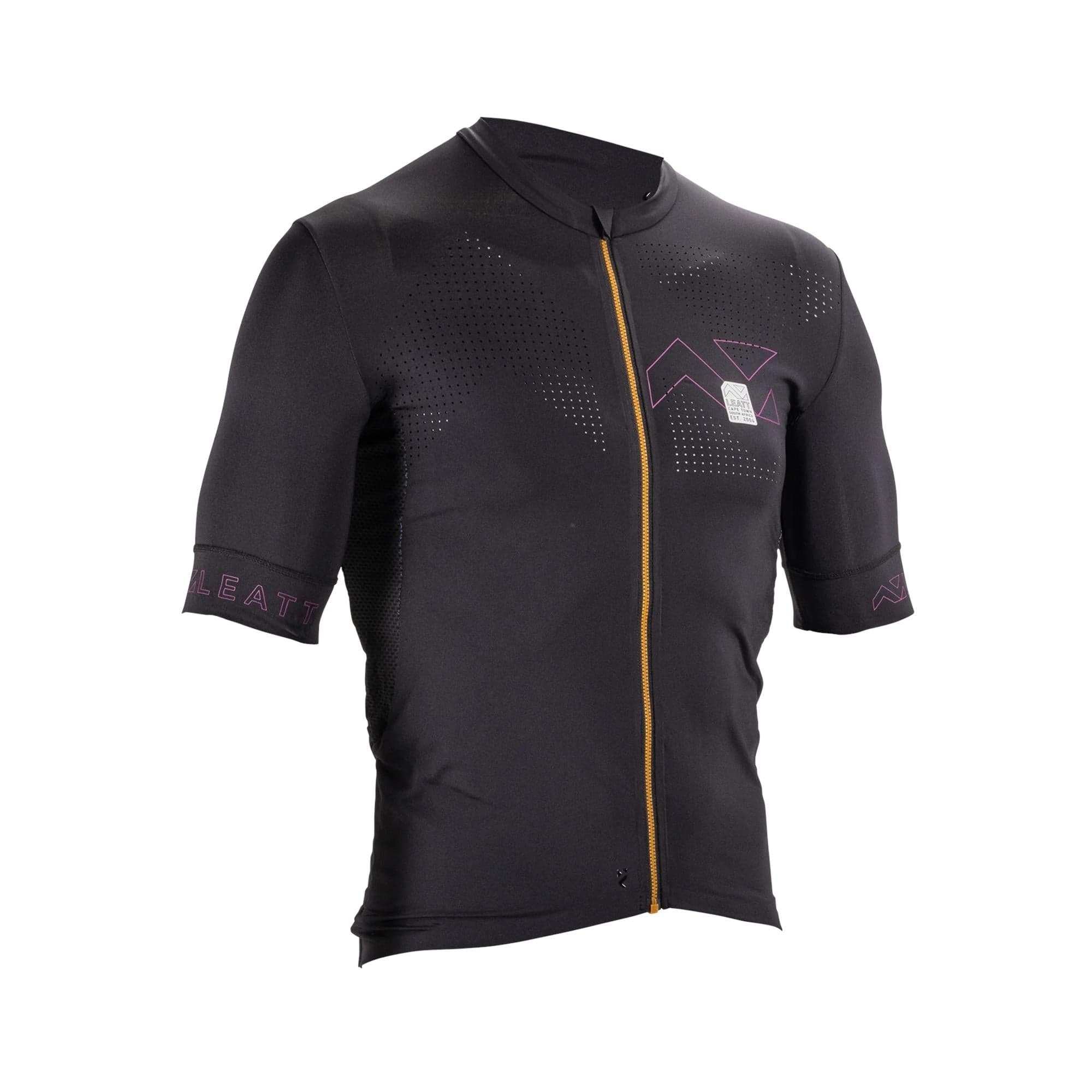 Leatt Endurance 5.0 MTB Jersey 2025: BLACK M