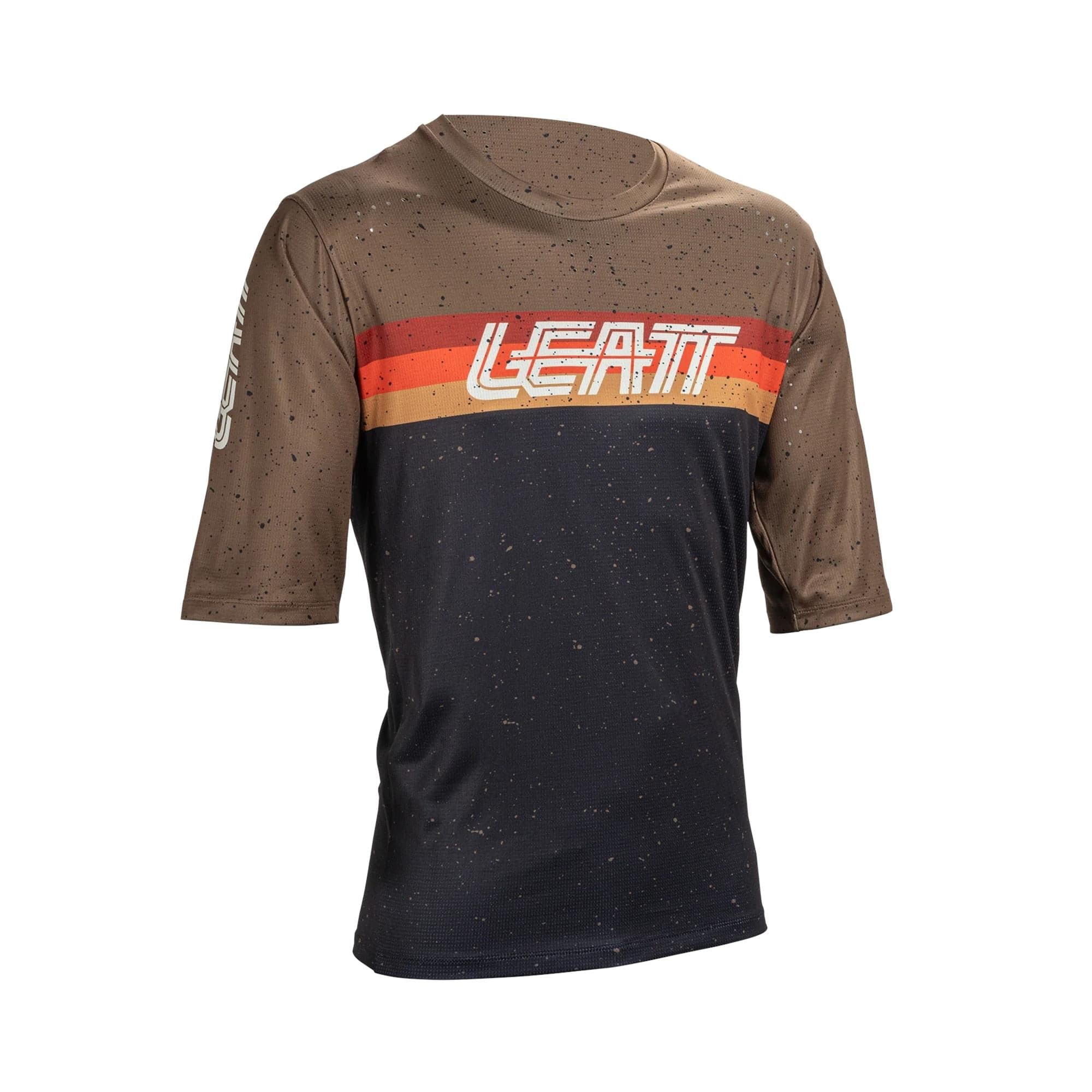 Leatt Enduro 3.0 MTB Jersey 2025: BLACK L