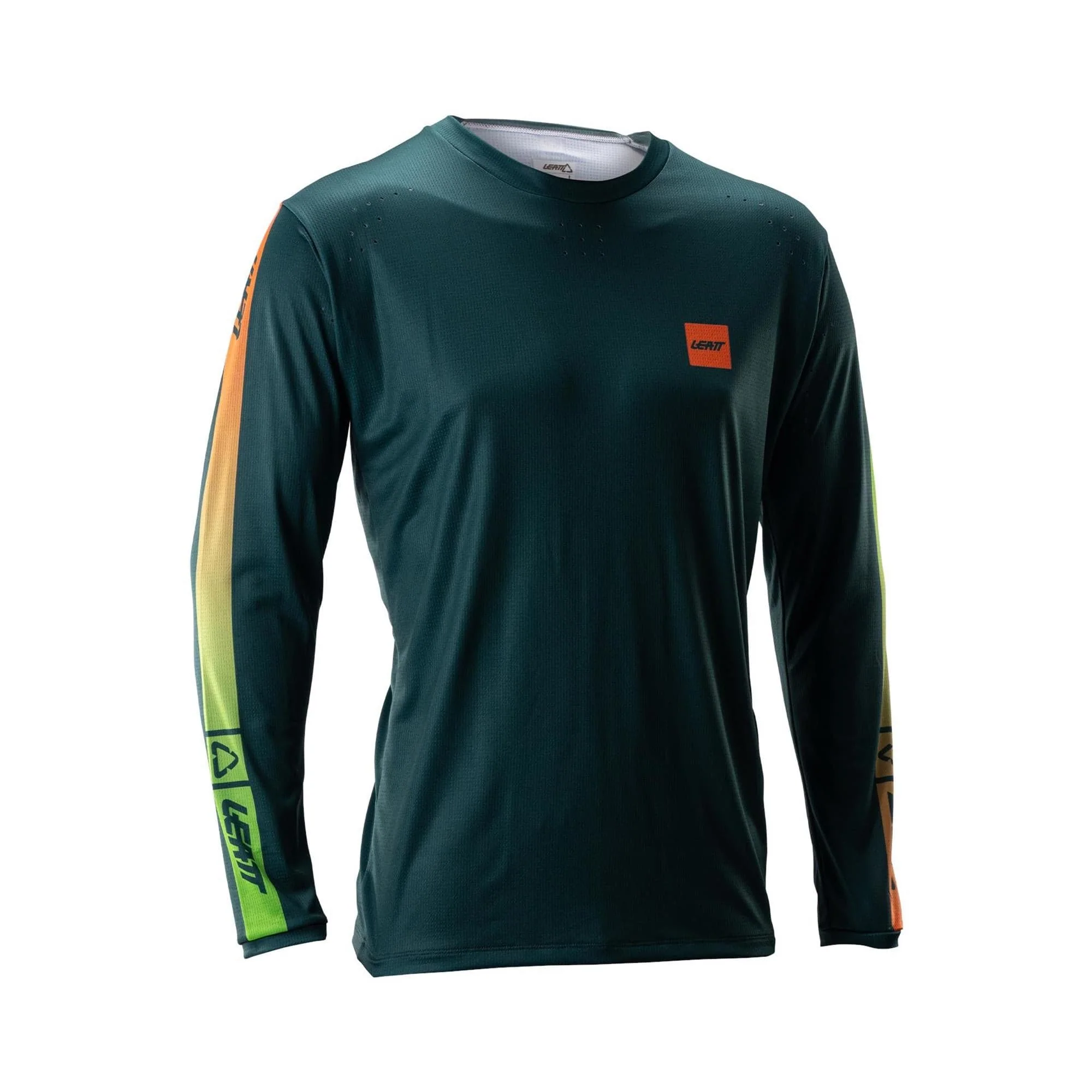 Leatt Gravity 4.0 MTB Long Sleeve Jersey V26 2026: SPRUCE GREEN S